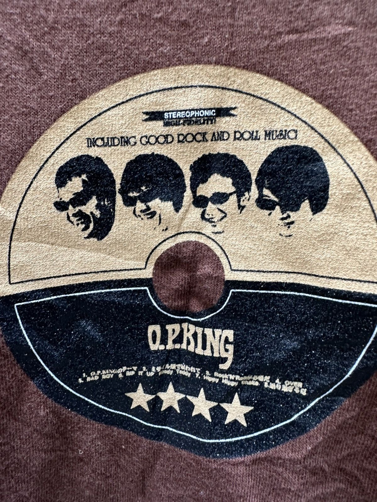 Band Tees Vintage Stereophonic O.P. King Sound Tees Size US M / EU 48-50 / 2 - 4 Thumbnail