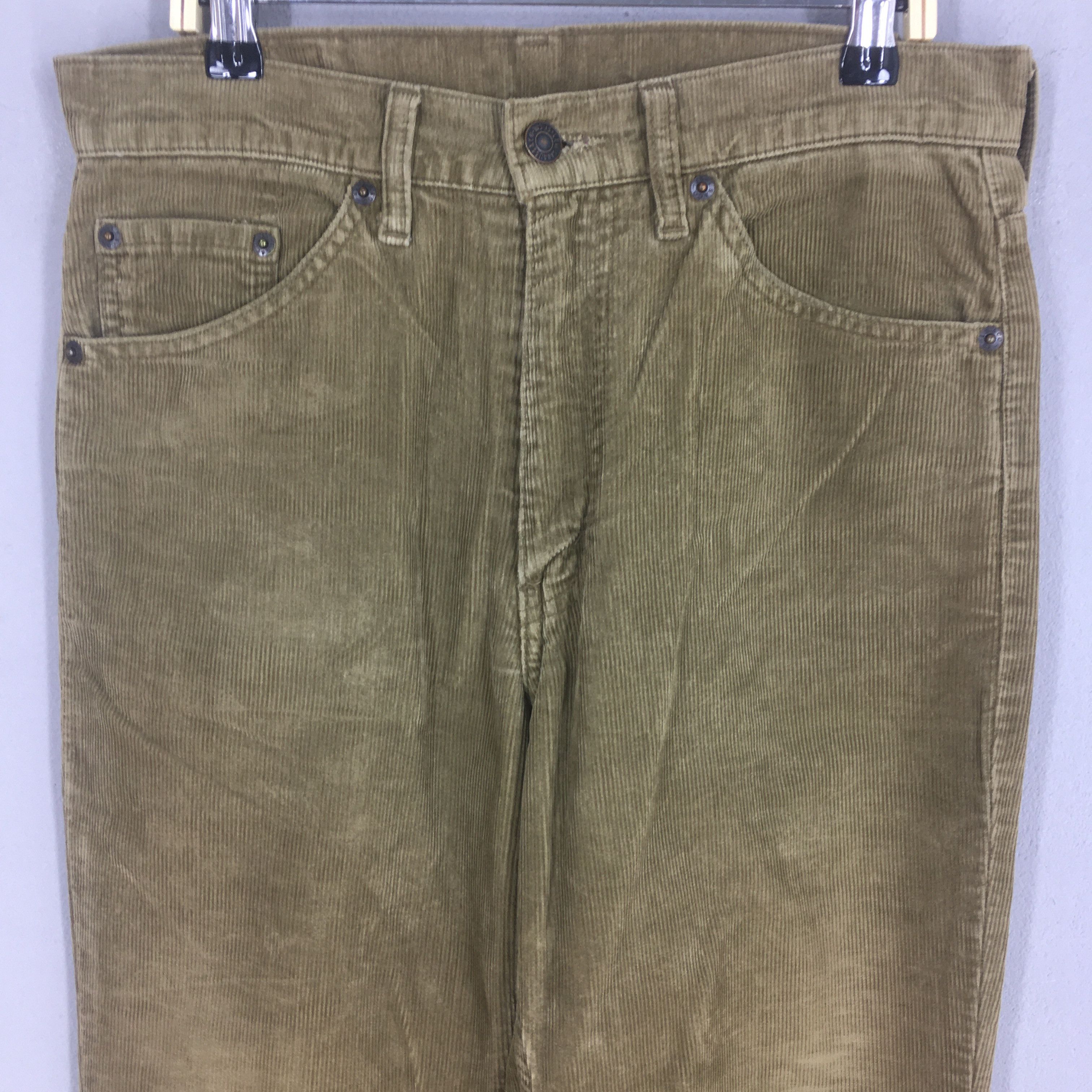 Levi's 29x32.5 Vintage Levi's 517 Corduroy Bootcut Pants S2005 Size US 29 - 2 Thumbnail