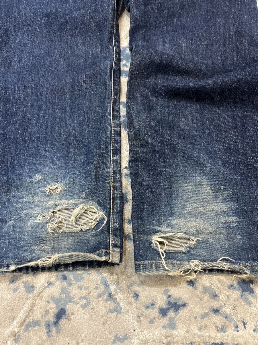 Japanese Brand Vintage 90 Wrangler Selvedge Red Line Jeans Denim Size US 30 / EU 46 - 15 Thumbnail