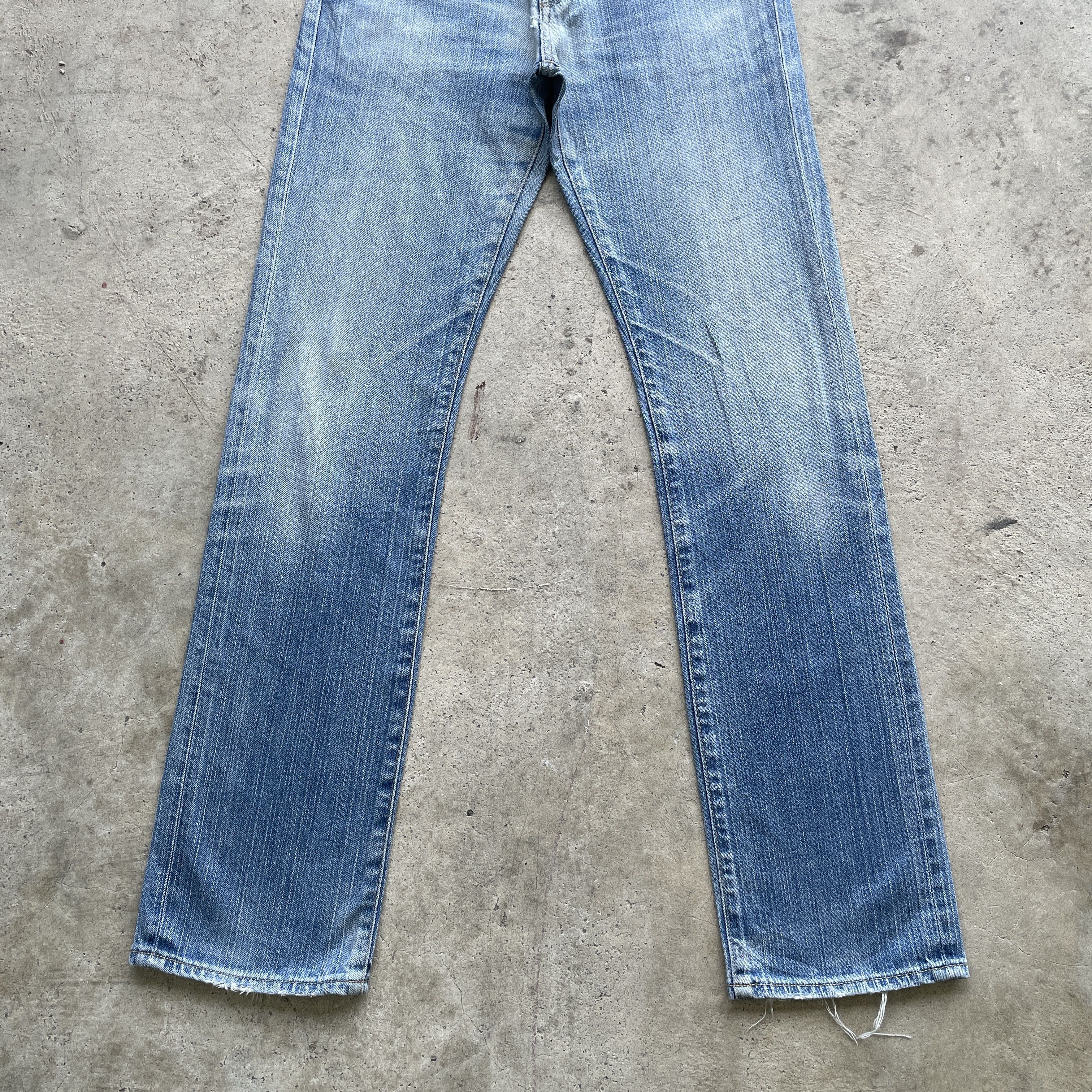 Japanese Brand VINTAGE JAPANESE BRAND FADED DENIM PANTS JEANS W31x32.5 Size US 31 - 4 Thumbnail