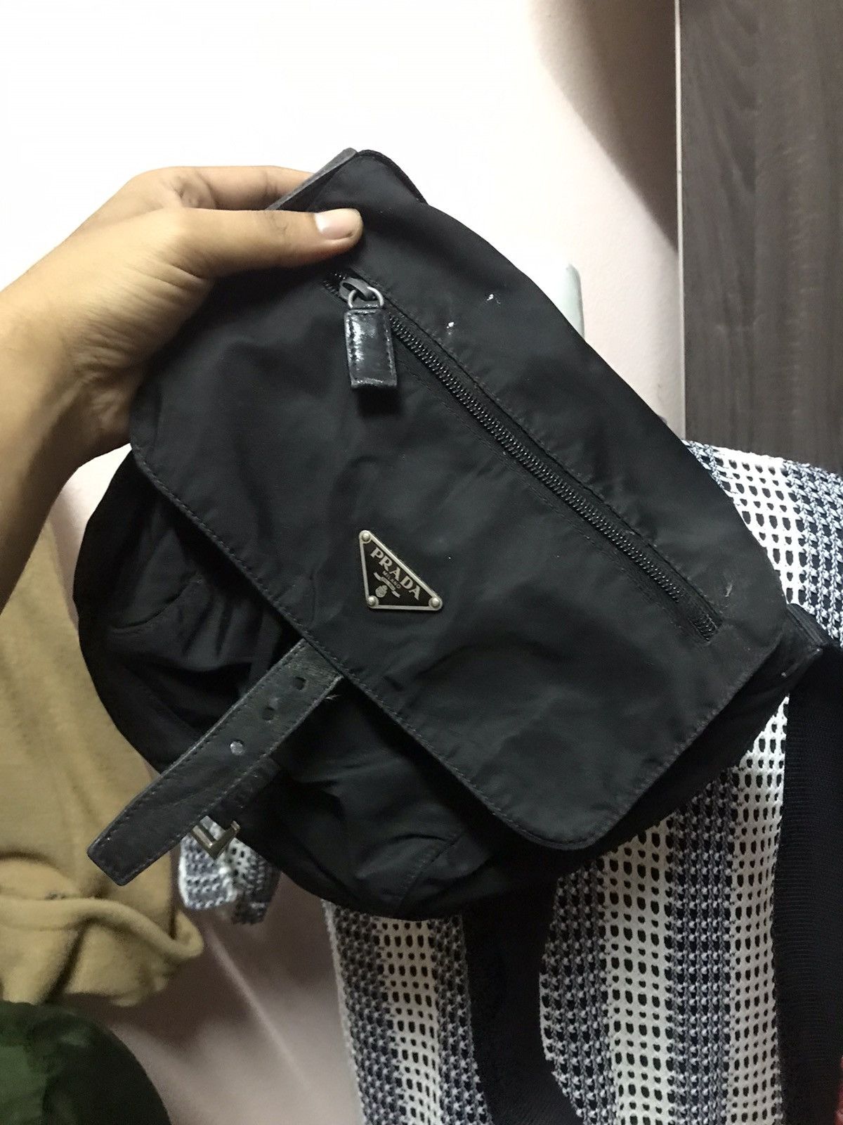 Prada Authentic Prada Black Shoulder Size ONE SIZE - 3 Thumbnail