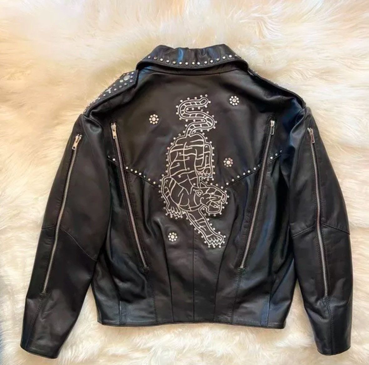 Maje Brand new with tags Maje leather jacket Size M / US 6-8 / IT 42-44 - 9 Thumbnail