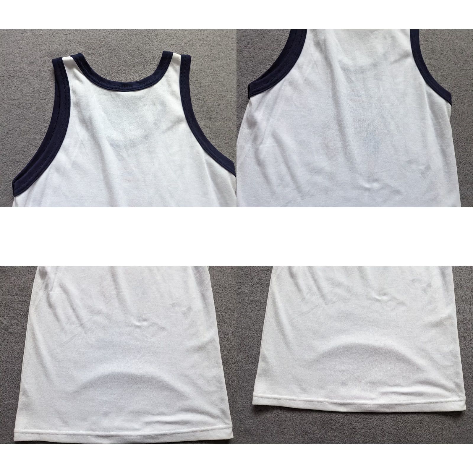Vintage Muay Thai "Kick" Training Tank Top White Shirt Tank Top Men One Size White Muay Thai Kick Shirt Shirts Men White Size US M / EU 48-50 / 2 - 8 Thumbnail