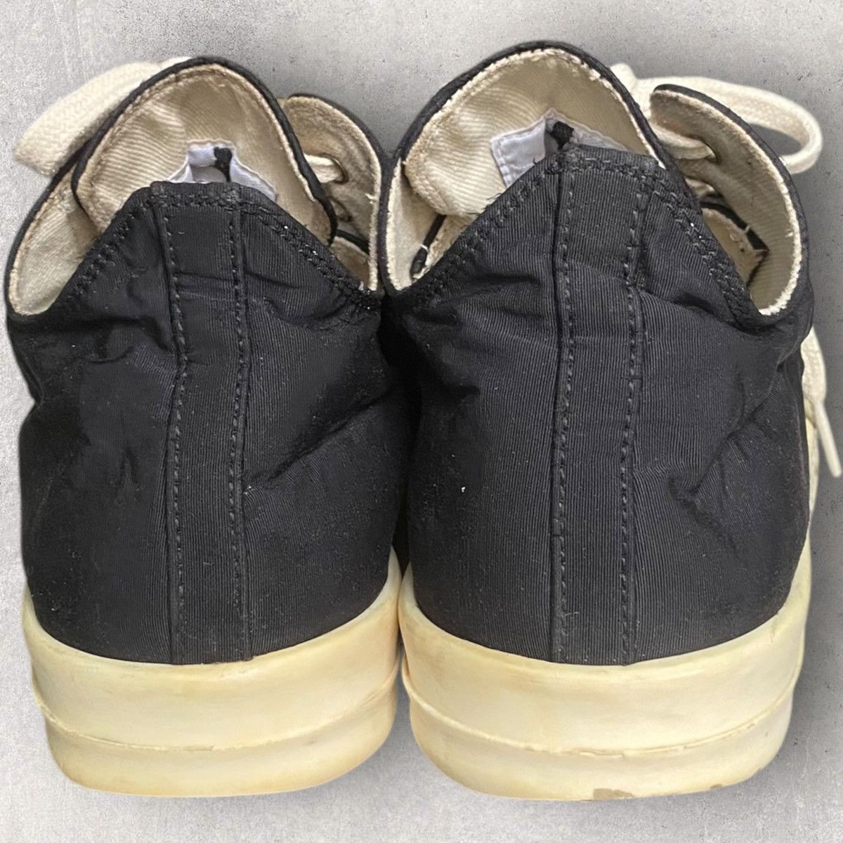 Rick Owens Canvas Ramones Low Top Size US 9 / IT 39 - 6 Thumbnail
