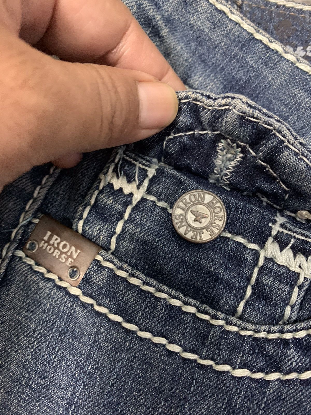 Japanese Brand Japanese Brand Jeans Iron Horse Vintage Denim Size US 34 / EU 50 - 6 Thumbnail