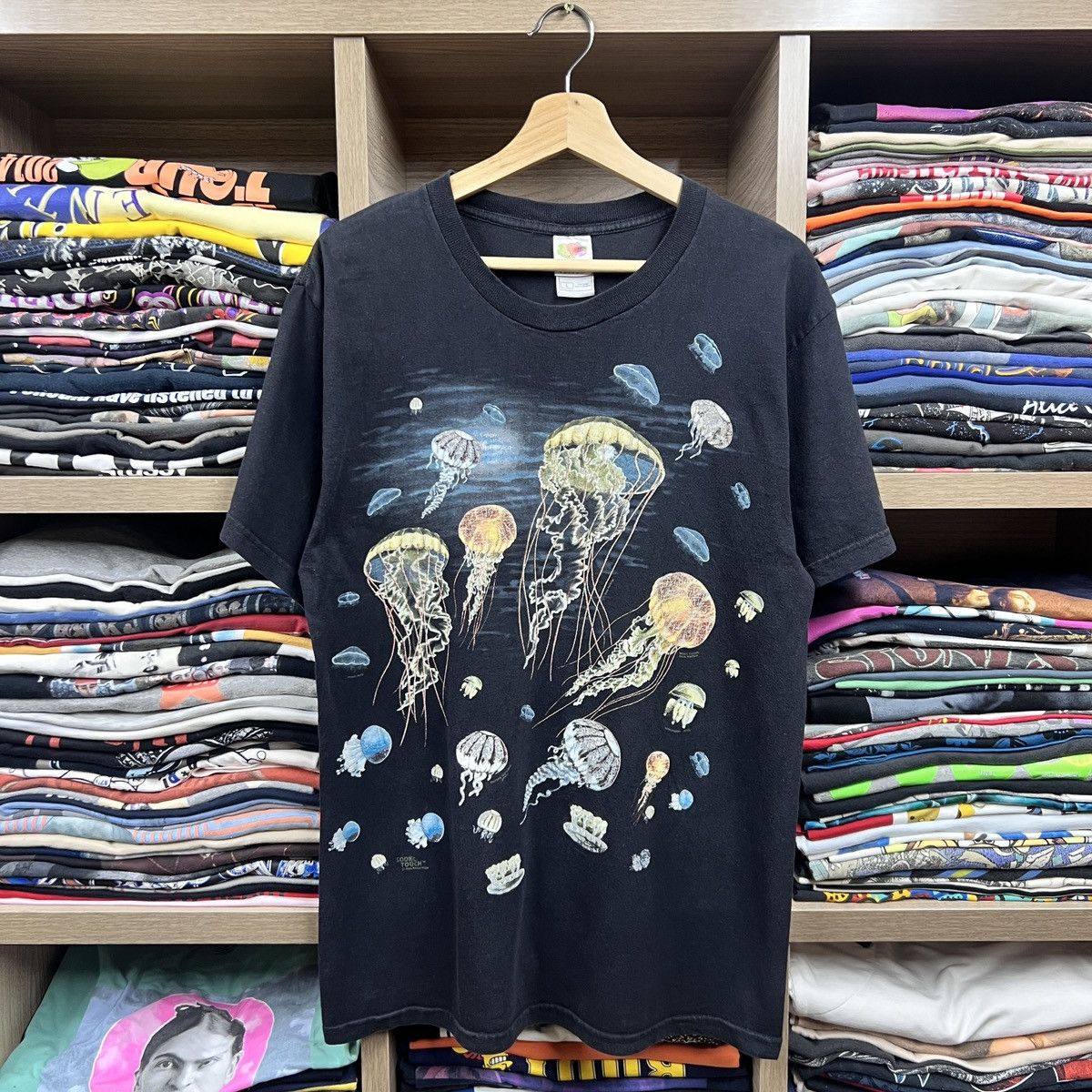 Habitat × Vintage VTG JELLYFISH TEE Size US L / EU 52-54 / 3 - 1 Thumbnail