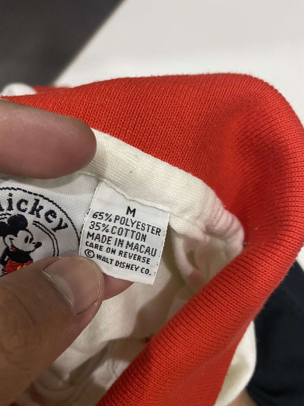 Disney VINTAGE MICKEY MOUSE POLO TSHIRT Size US M / EU 48-50 / 2 - 14 Thumbnail