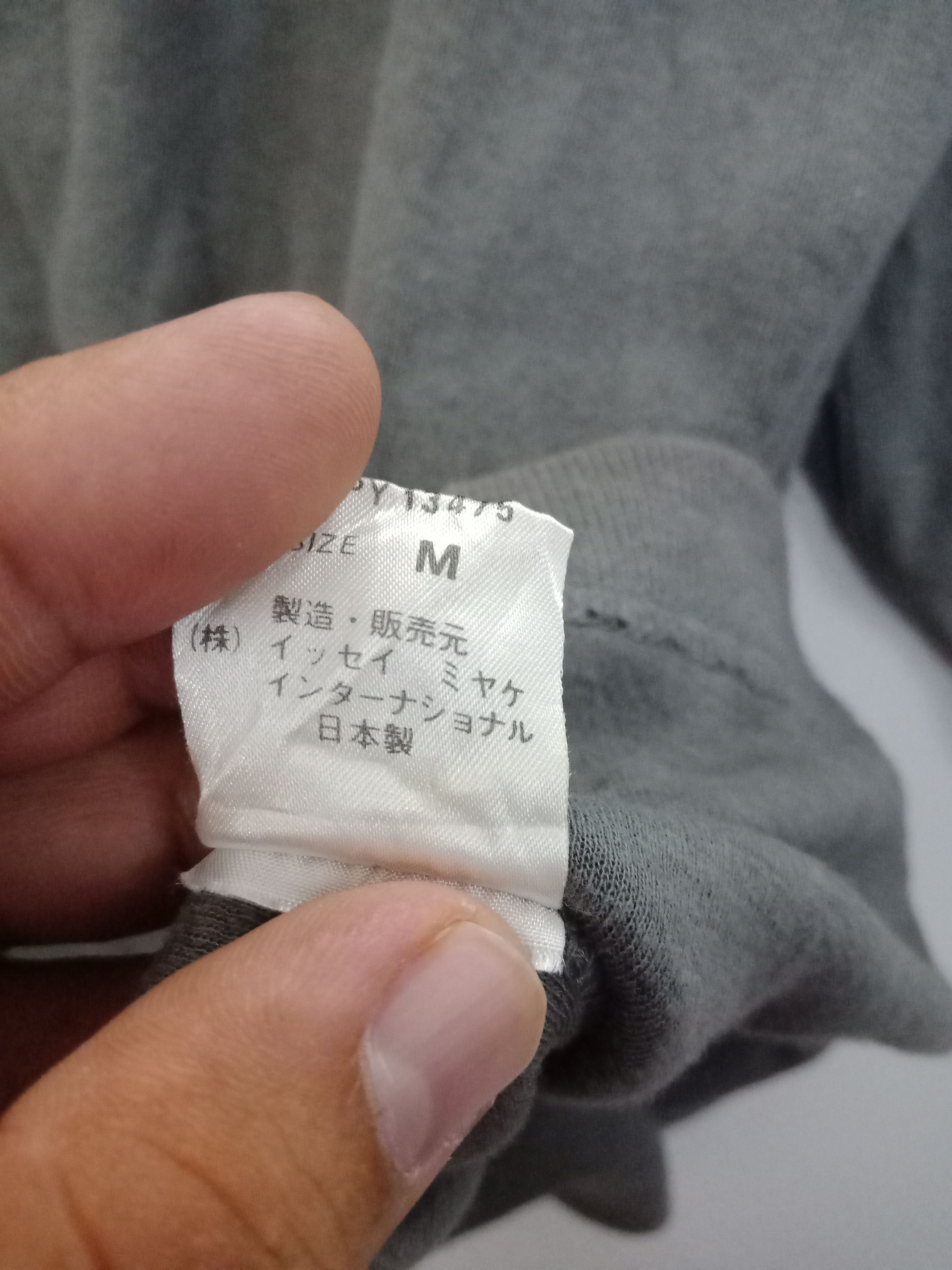 Issey Miyake Issey Miyake Plain Gray #D Size US L / EU 52-54 / 3 - 5 Thumbnail