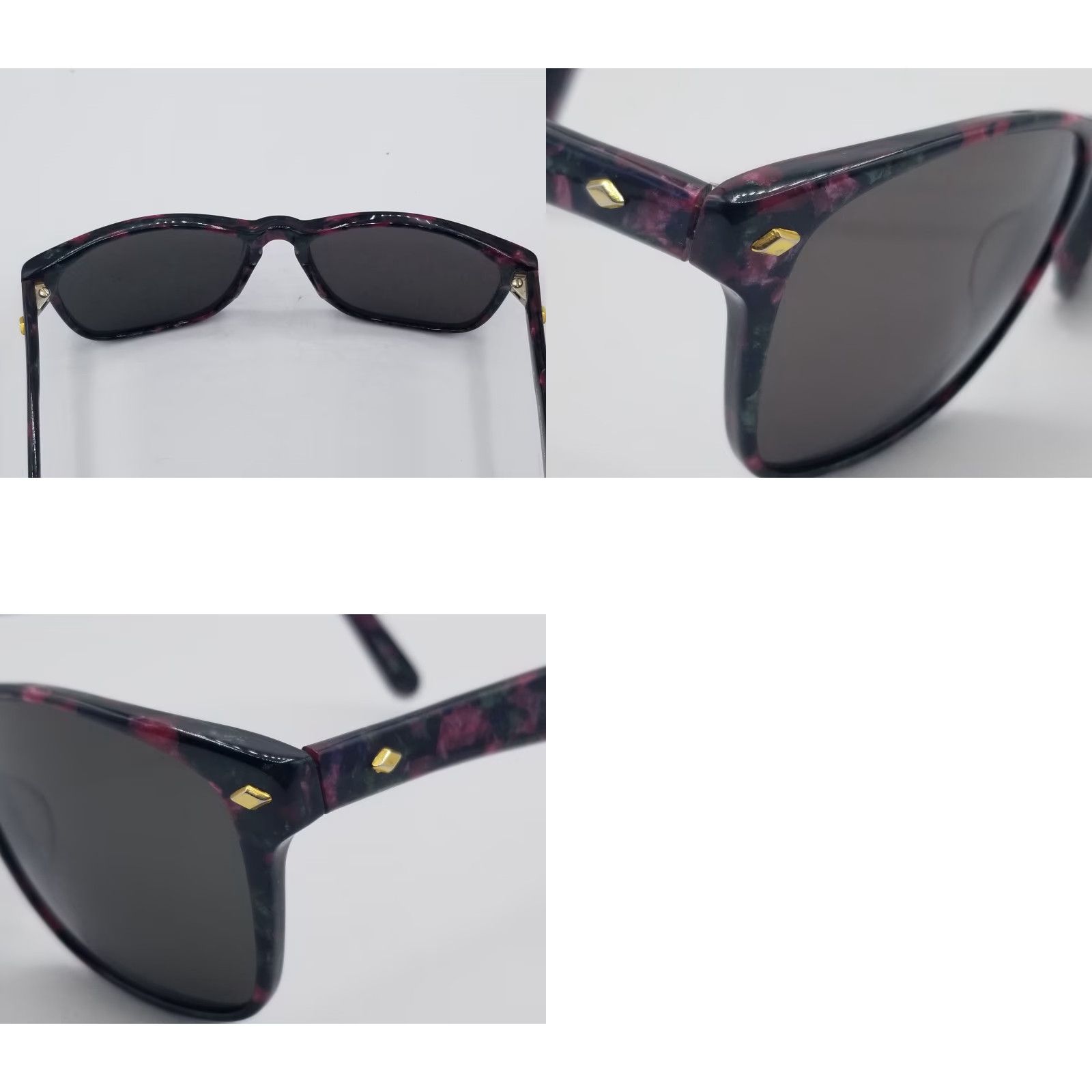 Frame Retrospecs Charmant Sunglasses Purple G019 140mm Japan Frame Men Sunglasses Size ONE SIZE - 8 Thumbnail