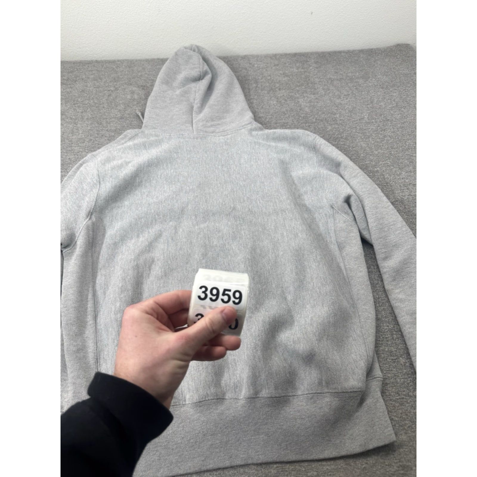 Champion VINTAGE Champion Reverse Weave Gray Hoodie Men’s M Logo Red Blue Pullover Reversible Big Logo Men Size US M / EU 48-50 / 2 - 8 Thumbnail