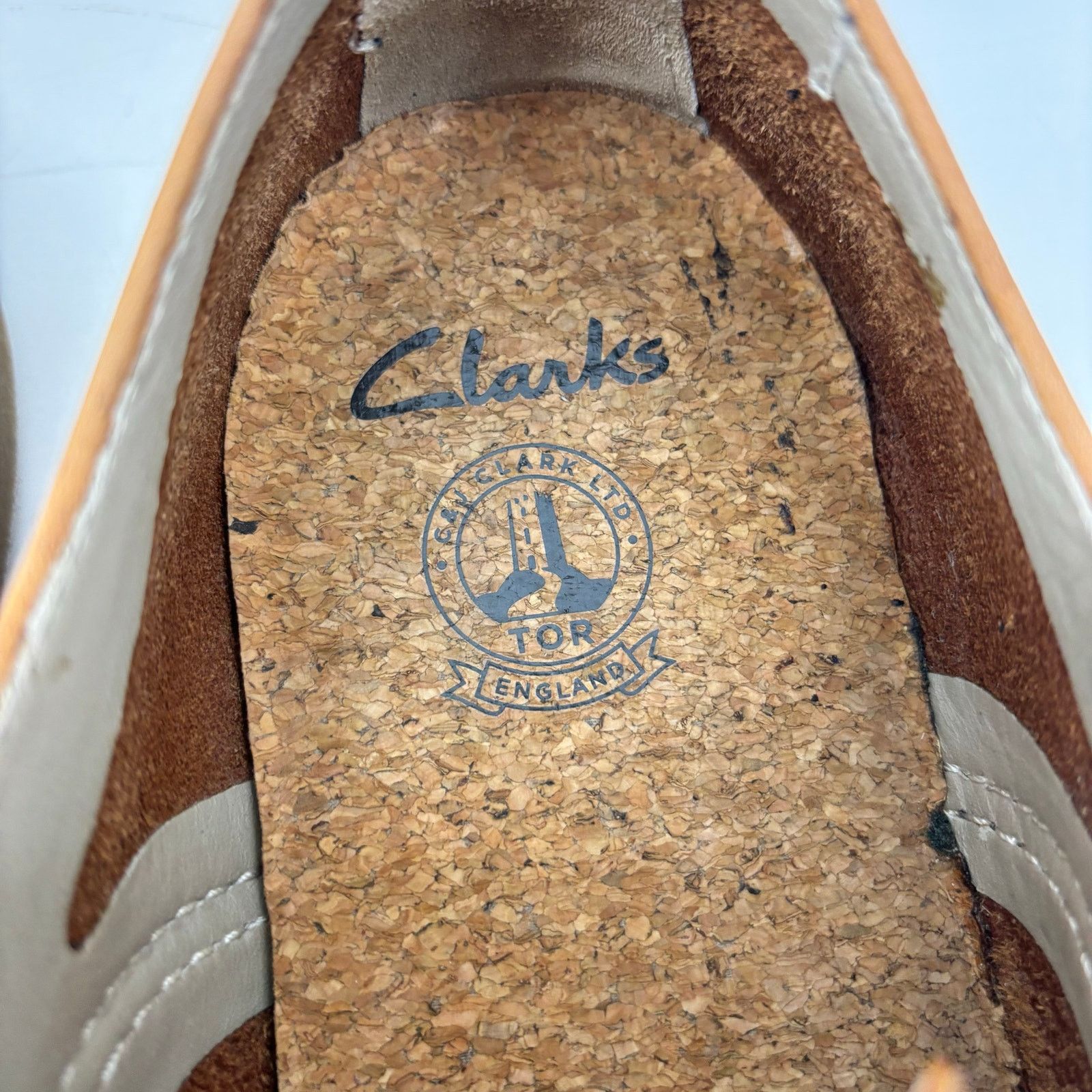 Clarks Clarks Farli Walk Mens Sz 10 Casual Tan Leather C&J Ltd TOR Size US 10 / EU 43 - 3 Thumbnail