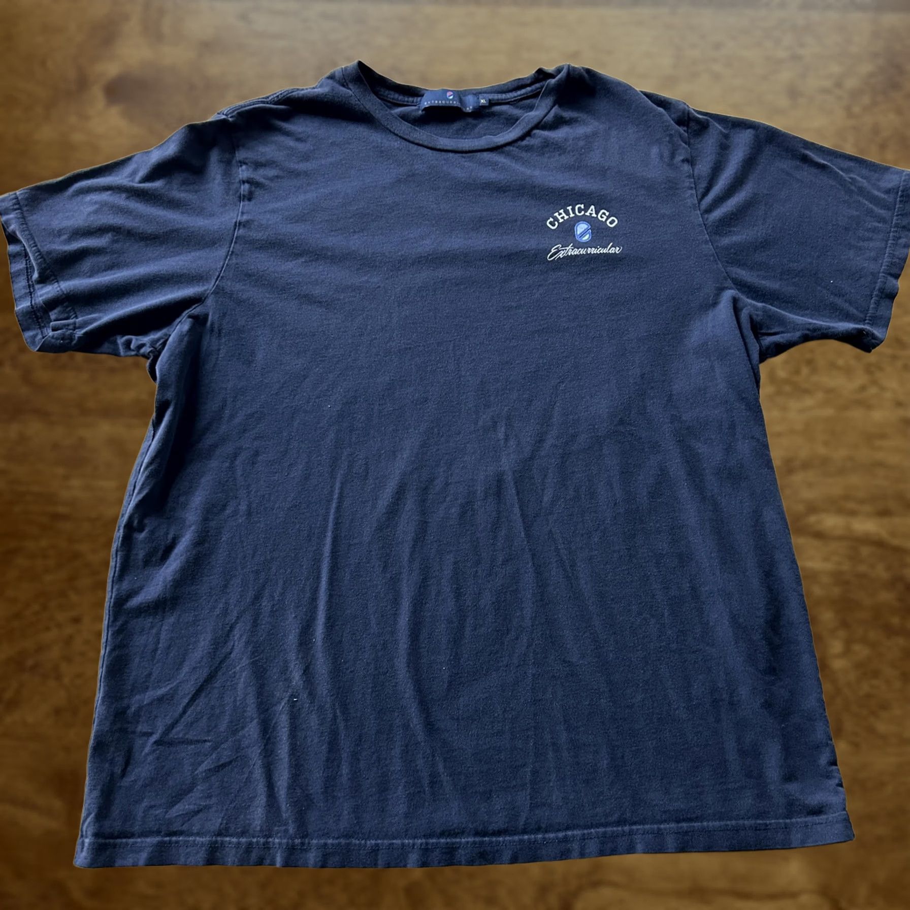 Vintage Extracurricular Chicago Golf Bear Shirt Mens XL Blue Graphic Logo Tee T-Shirt Size US XL / EU 56 / 4 - 1 Thumbnail