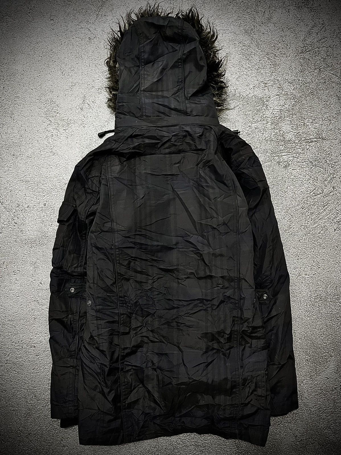 Japanese Brand Crazy Fur Japanese Louis Chaplon Bondage Fur Hood Jacket Size US M / EU 48-50 / 2 - 5 Thumbnail