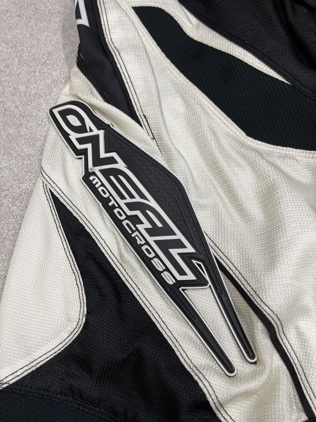 O'Neill Mens Oneal MX Element Motocross Pants Racing Black/White Size US 36 / EU 52 - 9 Thumbnail