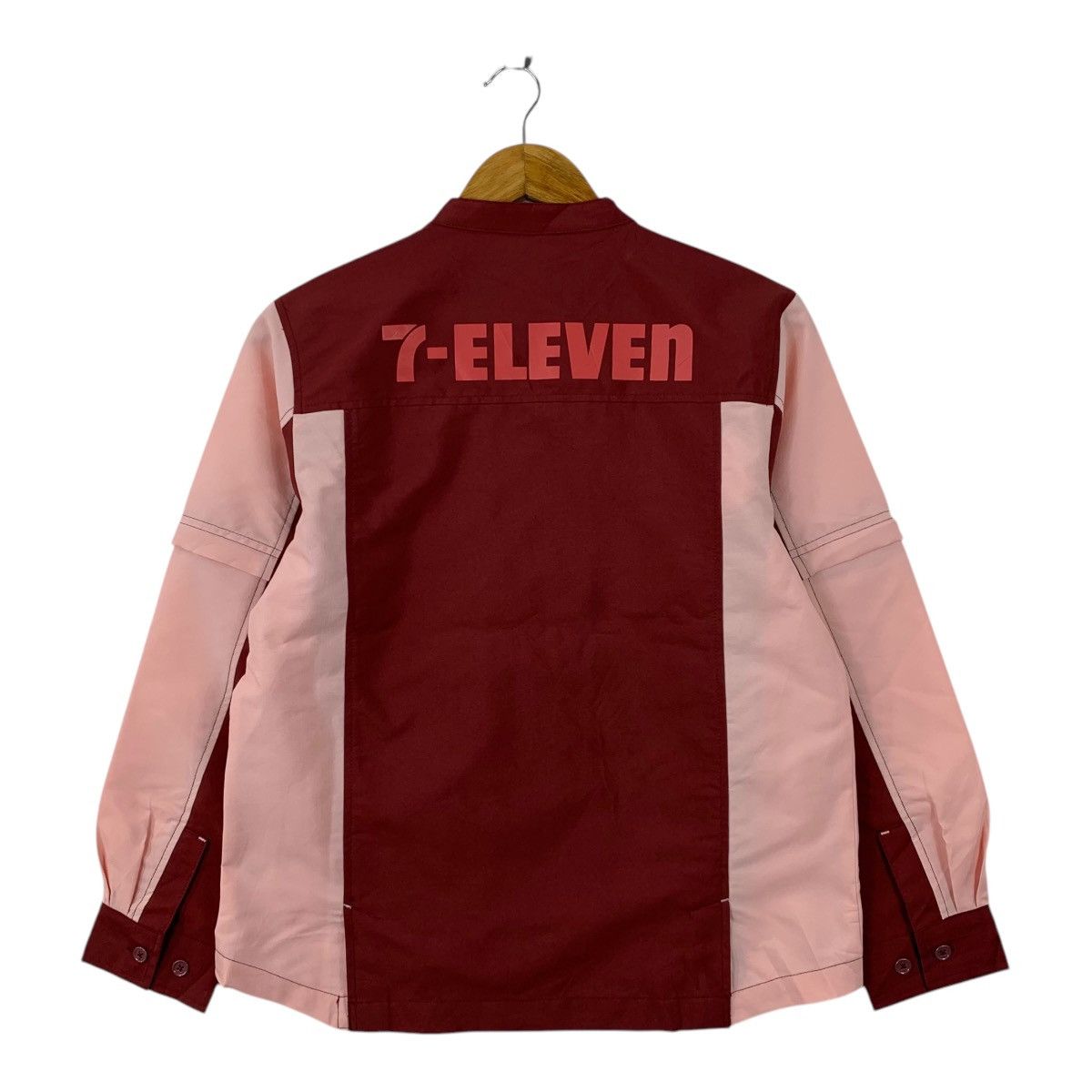 Japanese Brand × Vintage Vintage SEVEN ELEVEN Japanese Super Mart Uniform Worker Size US S / EU 44-46 / 1 - 2 Thumbnail