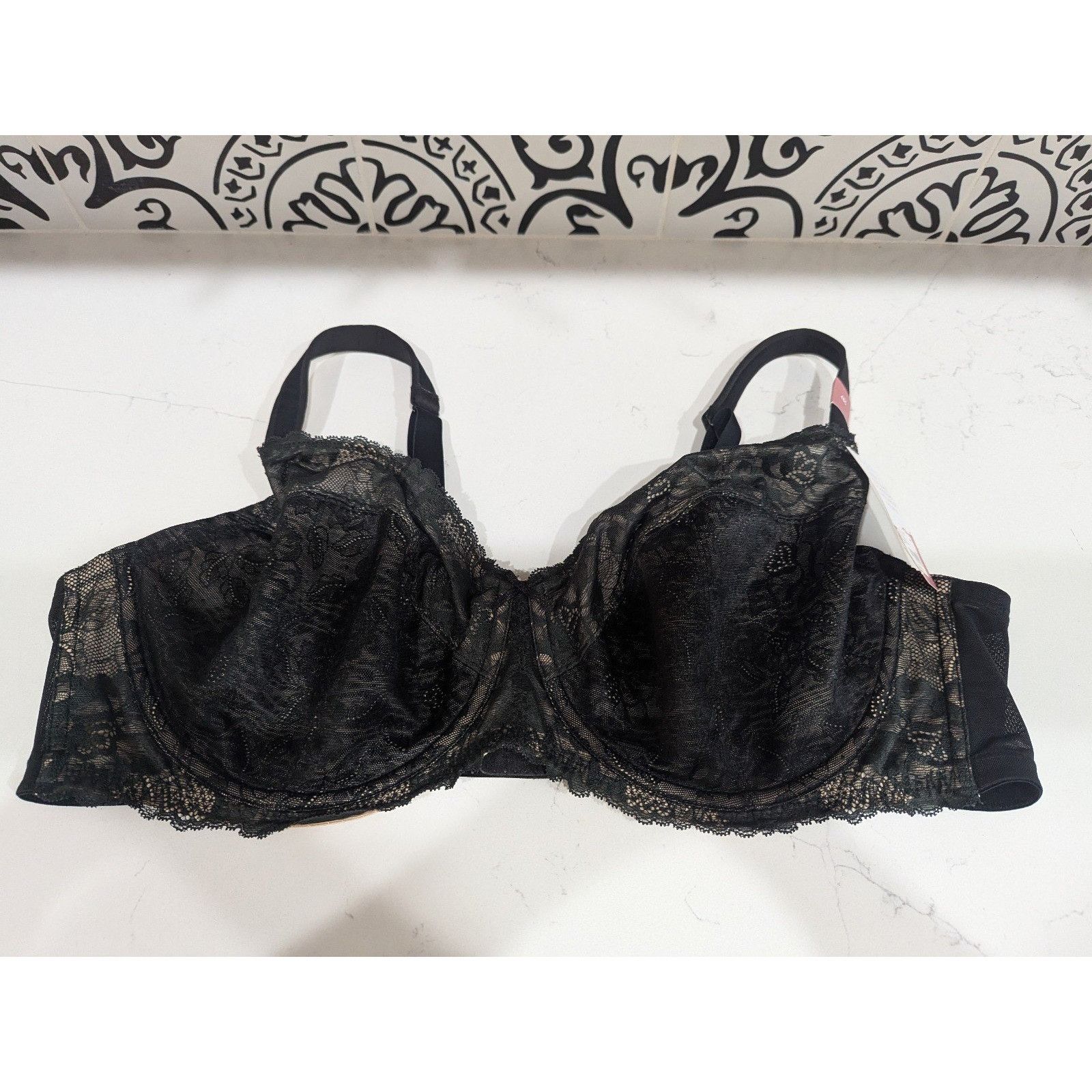 Other Cacique Modern Lace Covered Unlined Full Coverage Black Unde Size ONE SIZE - 1 Thumbnail