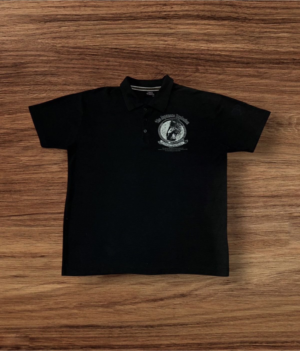 If Six Was Nine Japanese Brand Lock Heaven The Japanese Explosion Polo Tee Size US L / EU 52-54 / 3 - 2 Thumbnail