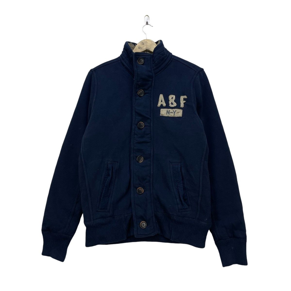 Abercrombie & Fitch 💥Abercrombie And Fitch Shearling Inspired USN Military Deck Size M / US 6-8 / IT 42-44 - 2 Thumbnail