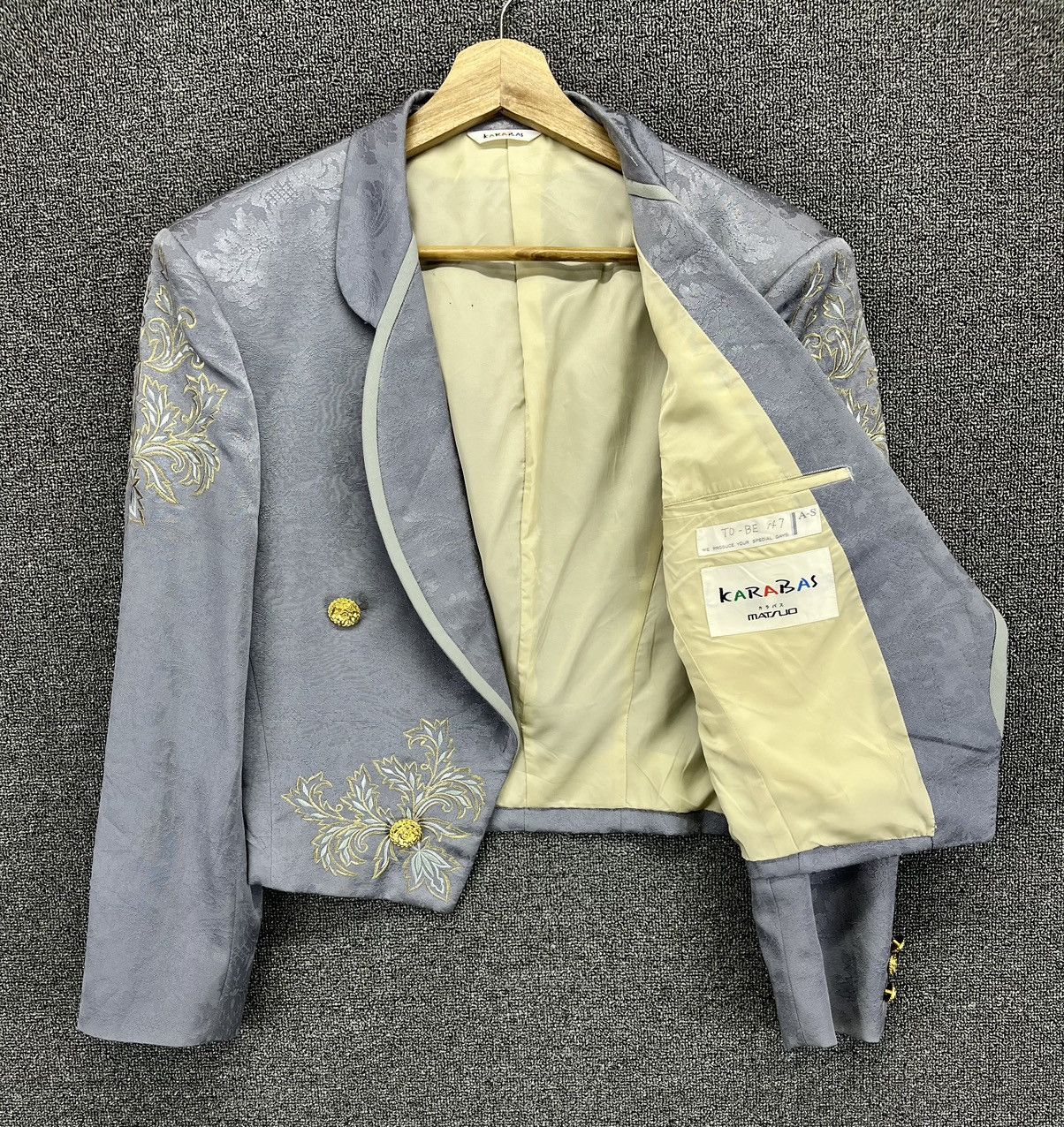 Japanese Brand Vintage Karabas Japanese Luxury Cardigan Jacket Size M / US 6-8 / IT 42-44 - 6 Thumbnail