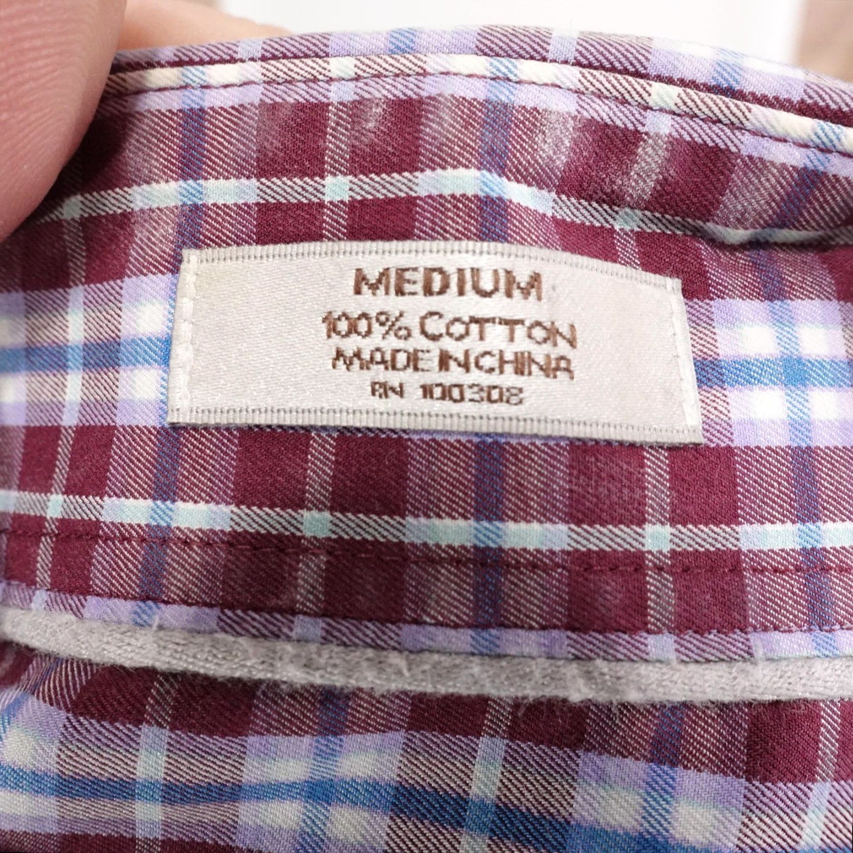 Peter Millar Peter Millar Shirt Mens M Red Plaid Long Sleeve Button-Up Cotton Regular Fit Size US M / EU 48-50 / 2 - 7 Thumbnail