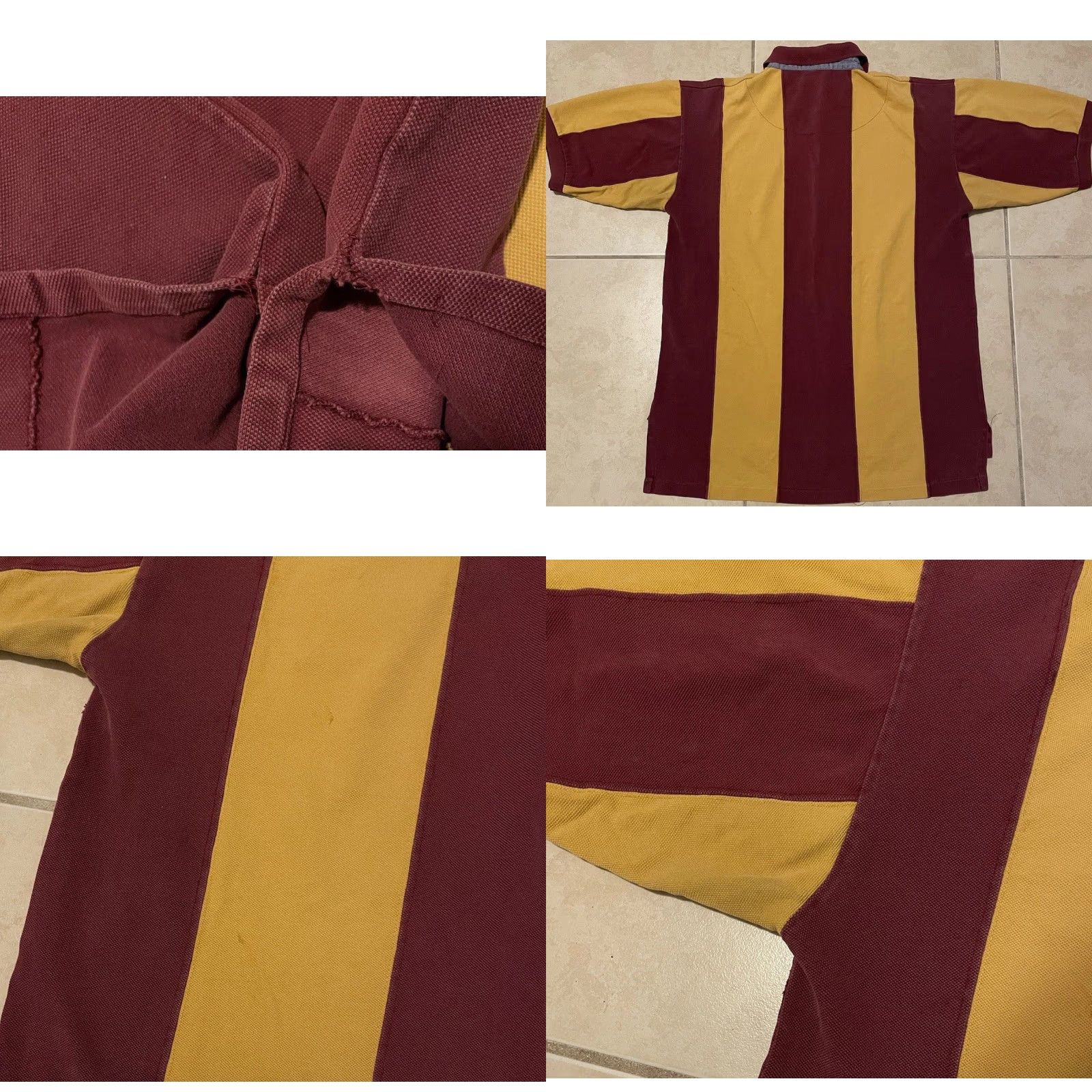 Vintage VINTAGE Florida State University Shirt L Yellow 90s Grunge College Seminoles Polo Short Sleeve Mens Size US L / EU 52-54 / 3 - 8 Thumbnail