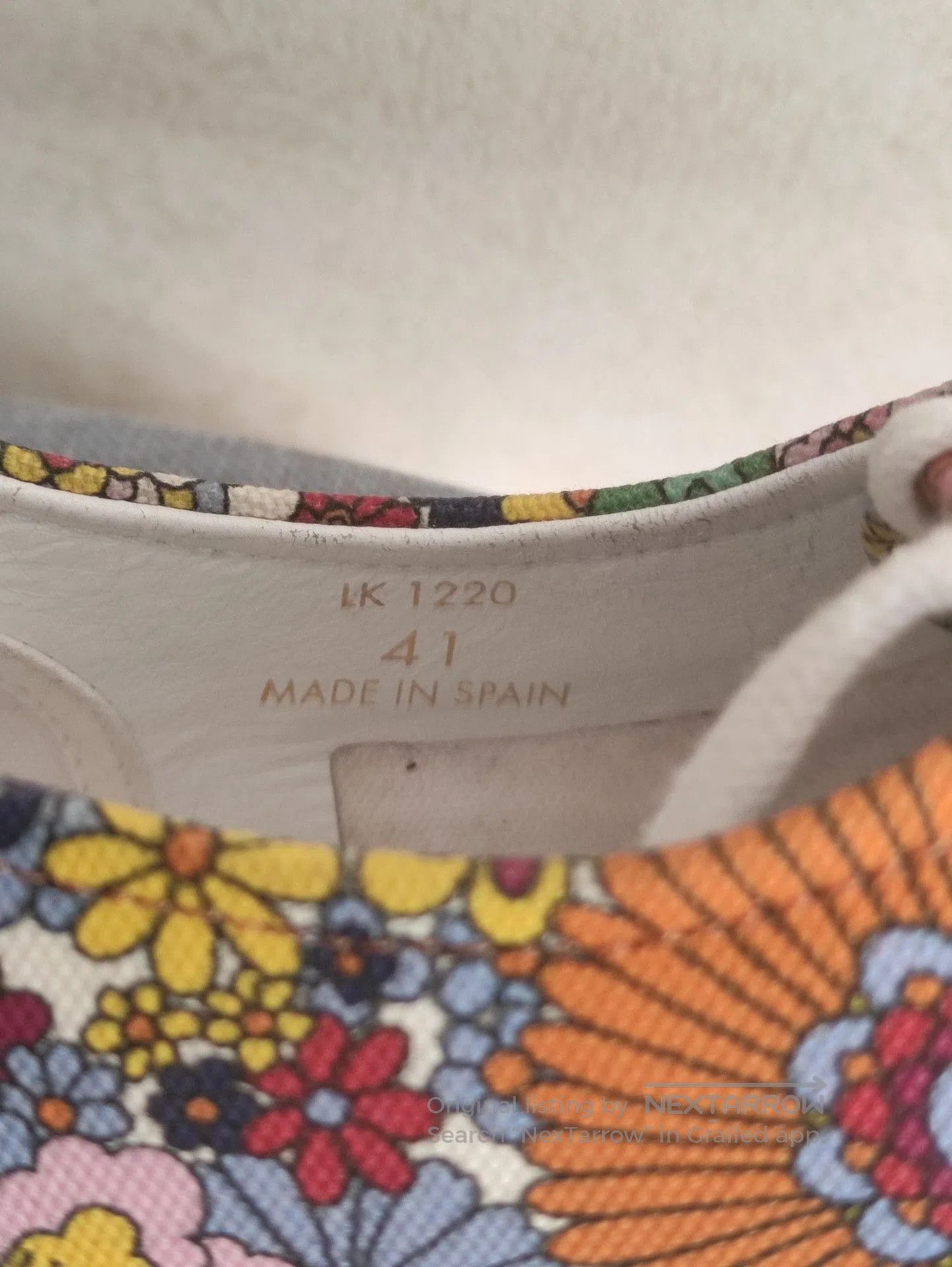 Hedi Slimane Celine Hedi Floral Collaboration Skate Shoes. Size US 8 / EU 41 - 8 Thumbnail