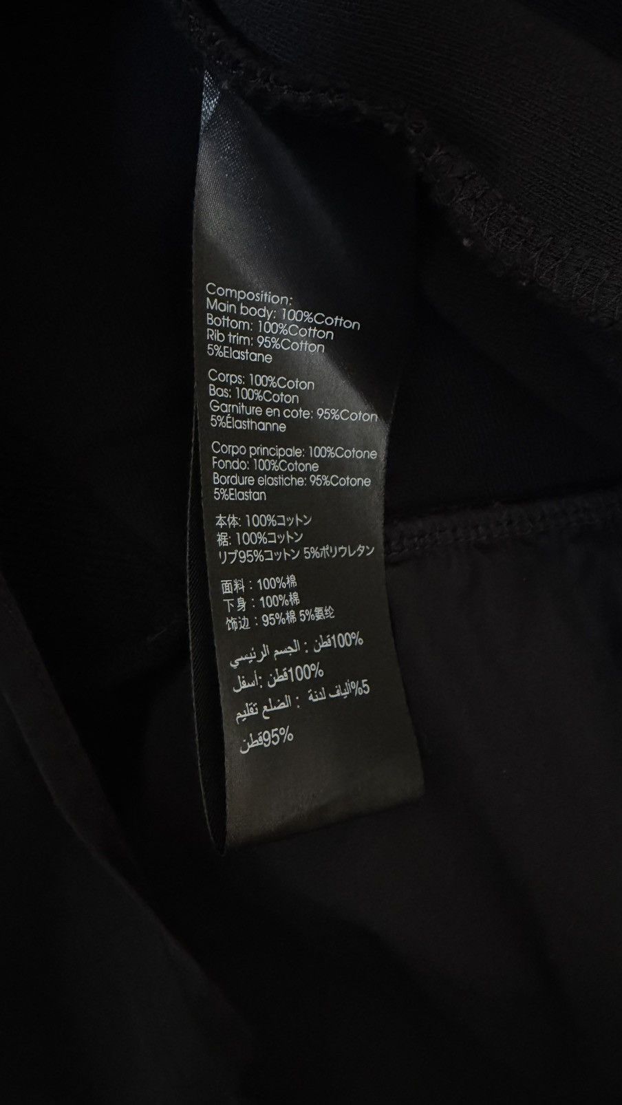 3.1 Phillip Lim 3.1 Phillip Lim Asymmetric Layered Sweatshirt XL Black Size US XL / EU 56 / 4 - 3 Thumbnail