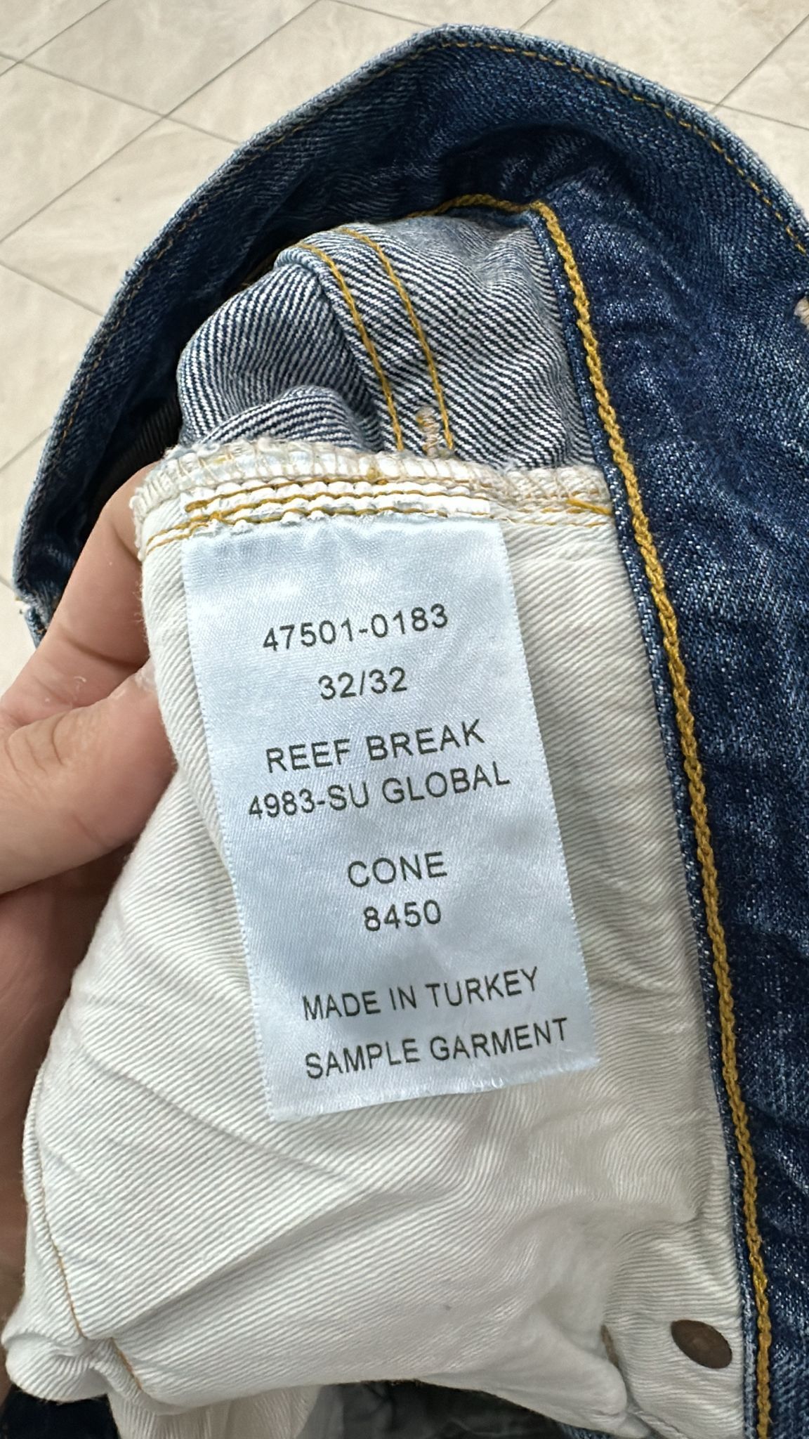 Levi's Vintage Clothing Levis LVC SAMPLE 501XX 1947 Selvedge Jeans W32/L32 Size US 32 / EU 48 - 16 Thumbnail