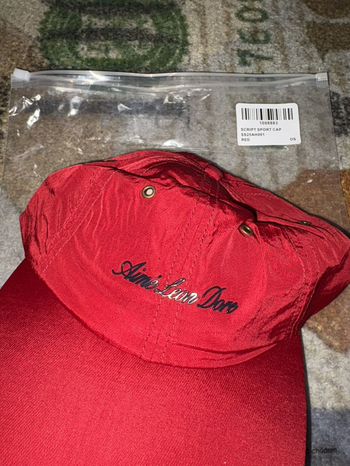 Aime Leon Dore Aime Leon Dore Script Sport Hat Size ONE SIZE - 2 Thumbnail