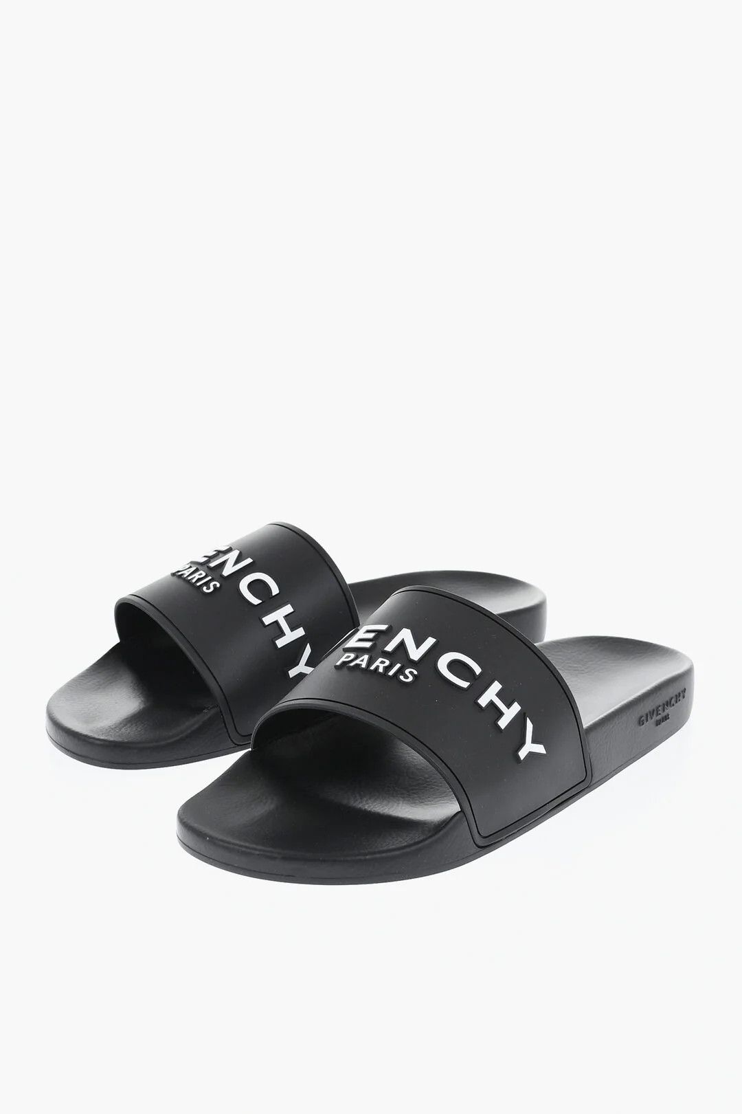 Givenchy og1mm0326 Logo Rubber Slides in Black Size US 11 / EU 44 - 2 Thumbnail