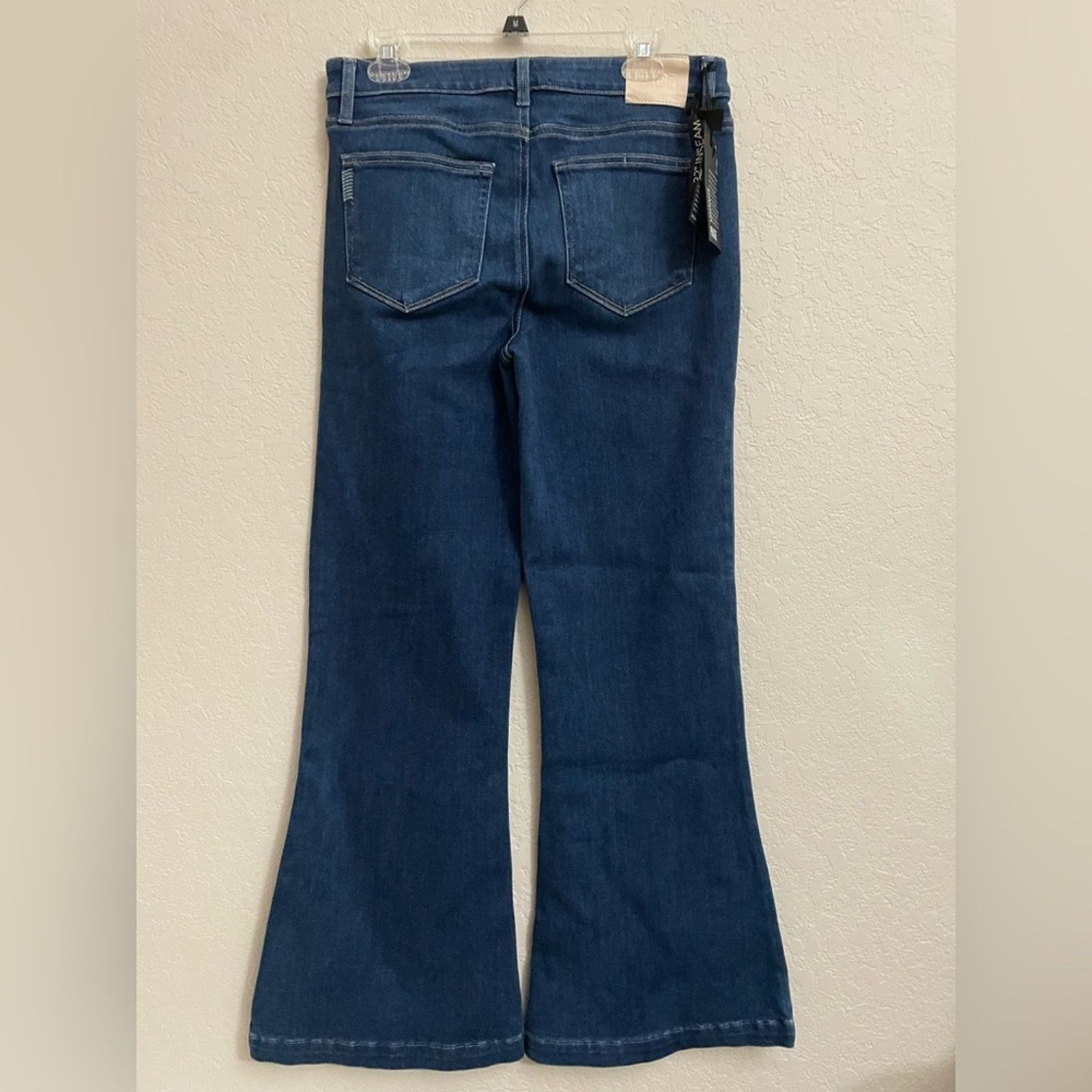 Paige Paige Genevieve Flare Jeans denim Women W32X32L Size 32" / US 10 / IT 46 - 4 Thumbnail