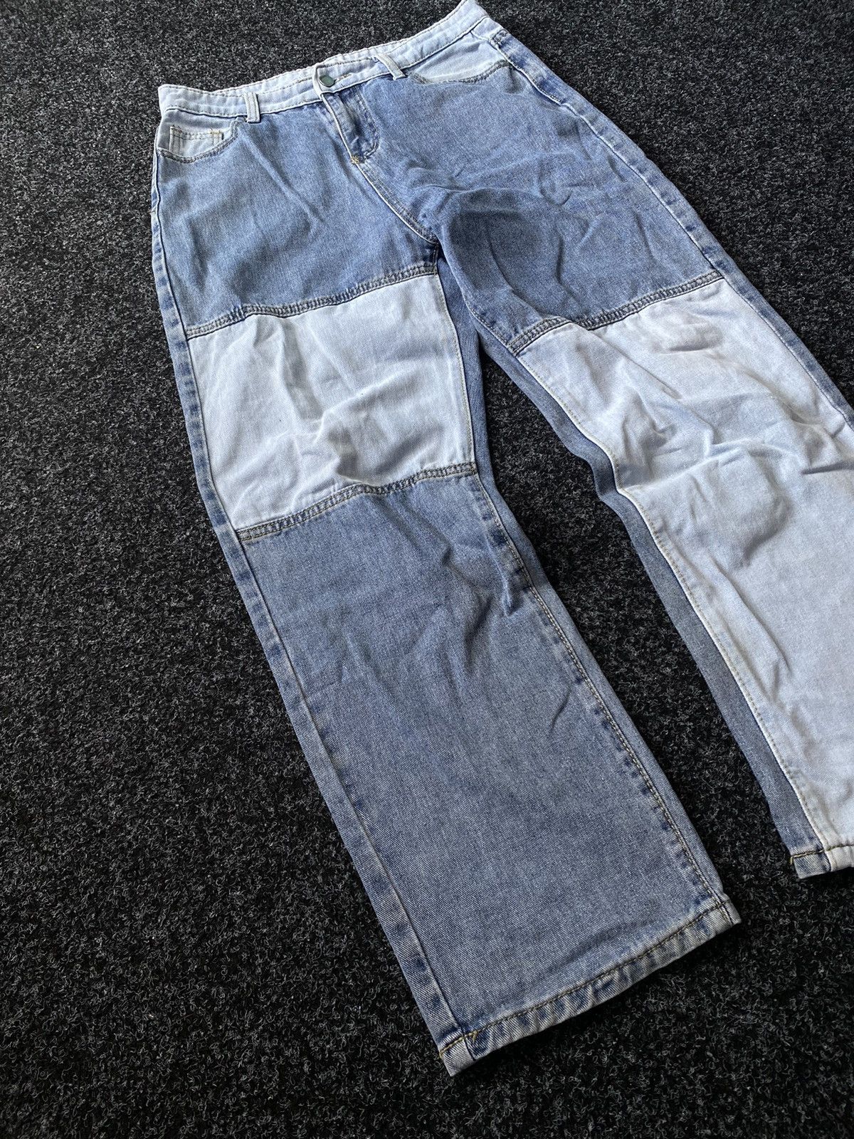 Jean × Vintage Blue Baggy Denim Jeans Size 30" / US 8 / IT 44 - 2 Thumbnail