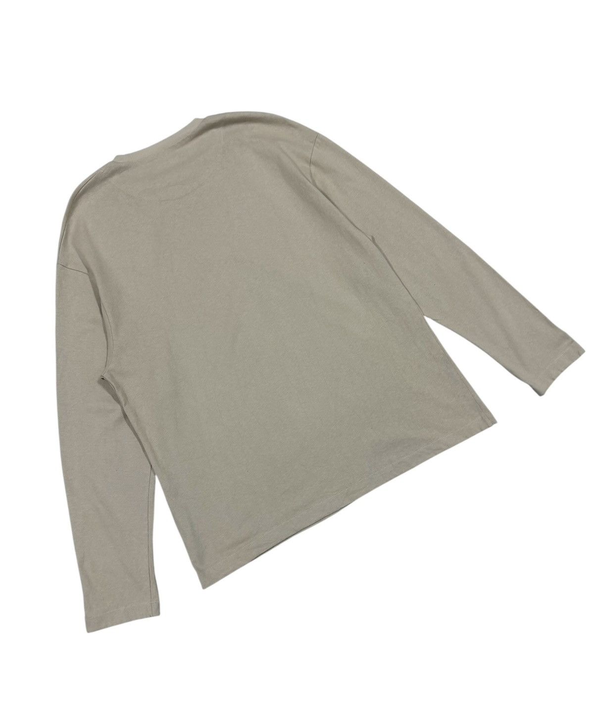 Jil Sander Authentic🌟Jil Sander LongSleeve Beige Tee Size US M / EU 48-50 / 2 - 14 Thumbnail