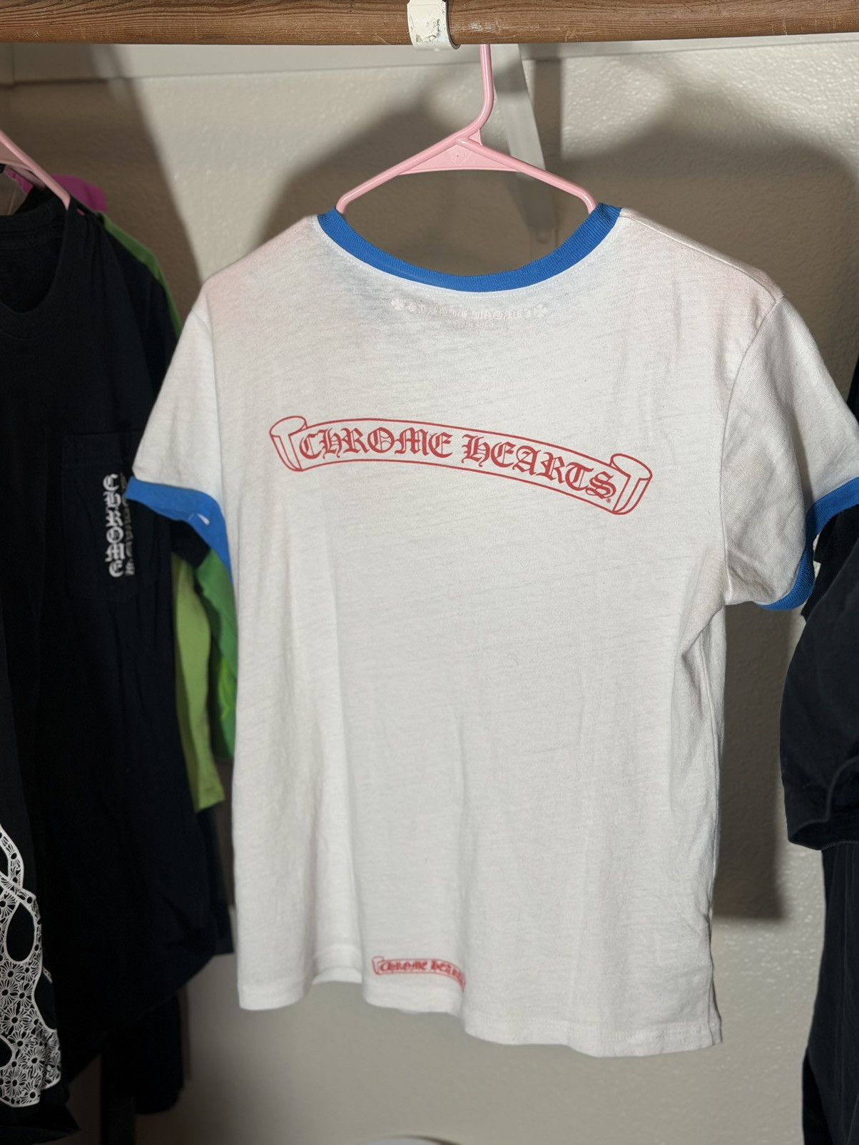 Chrome Hearts Chrome hearts ringer tee Size US S / EU 44-46 / 1 - 2 Thumbnail