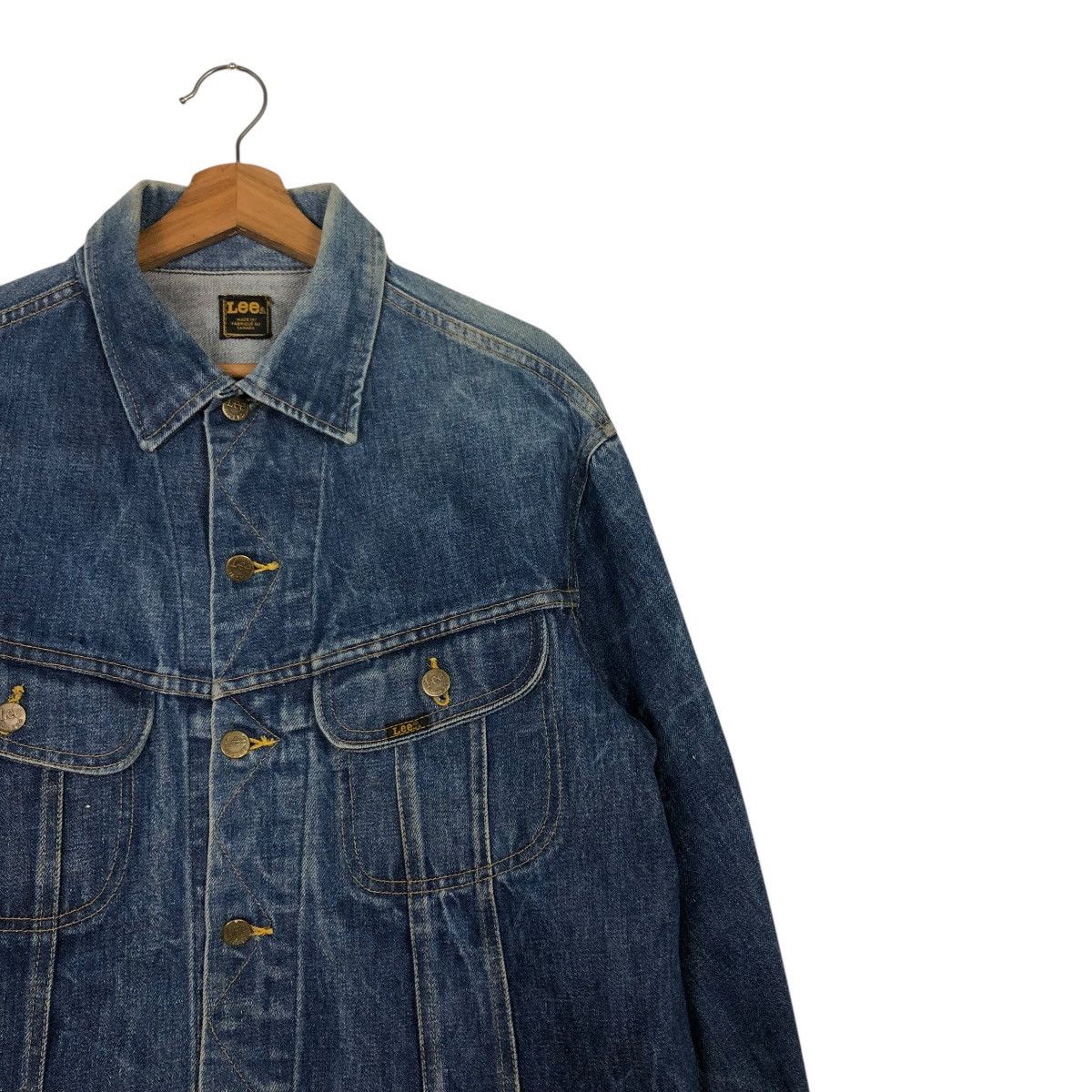Lee 🔥VINTAGE 80’s TRUCKER DENIM JACKET LEE MADE IN CANADA Size US M / EU 48-50 / 2 - 8 Thumbnail