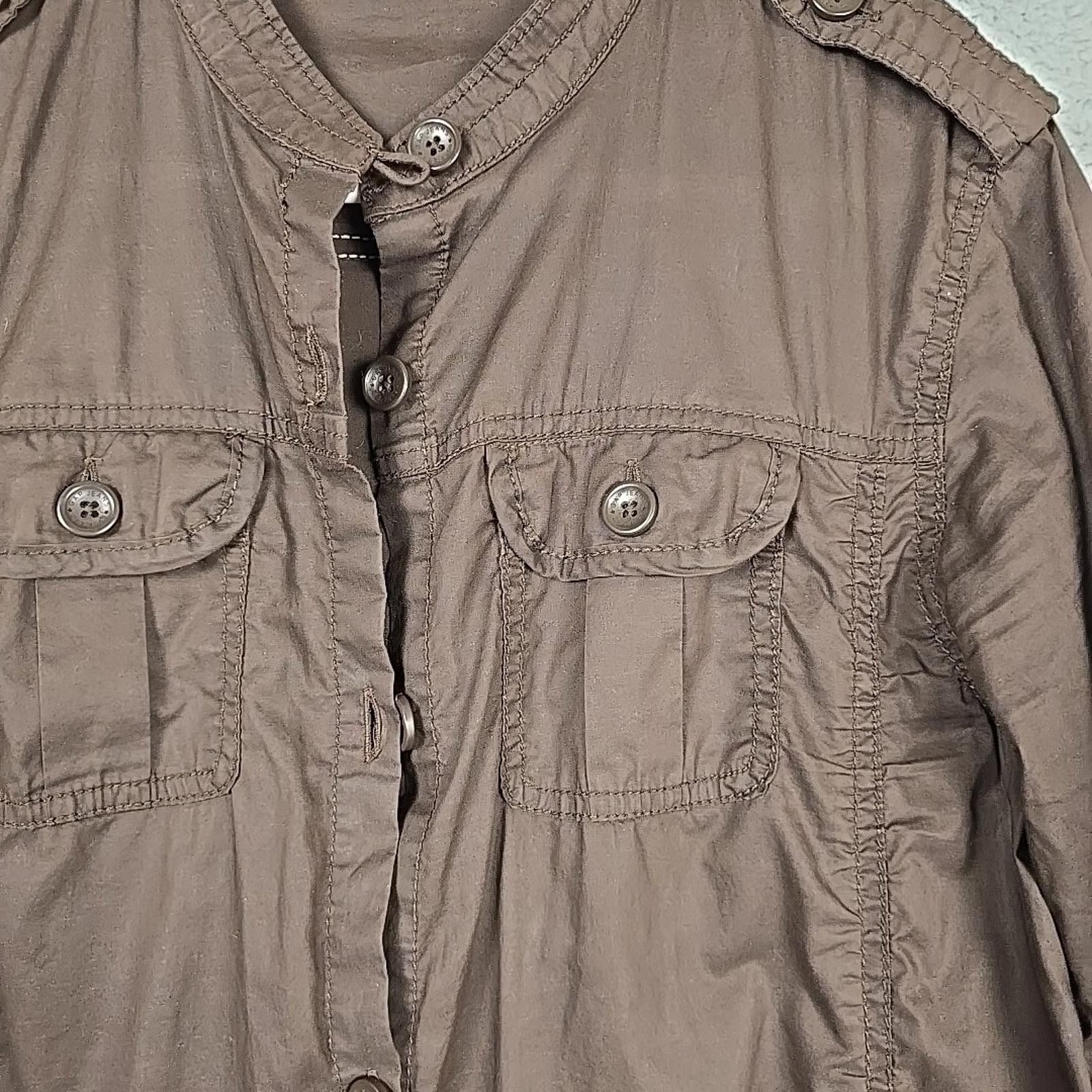 Gap Gap Women's Cargo Size M Brown Cotton Long Sleeve Shirt Size M / US 6-8 / IT 42-44 - 8 Thumbnail