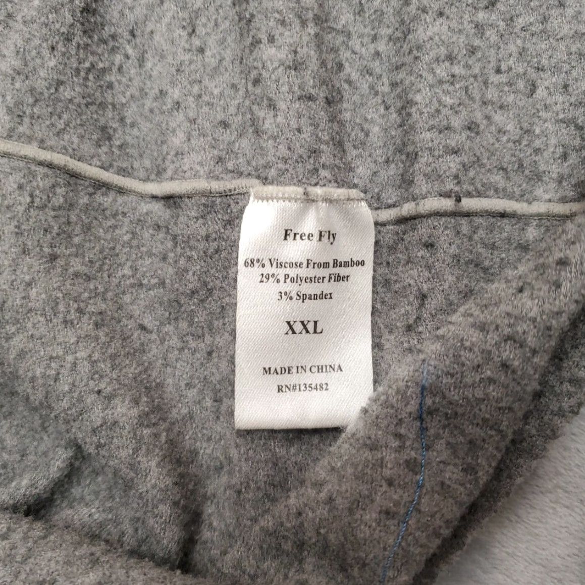 Vintage VINTAGE Free Fly Shirt Mens XXL Gray 1/4 Zip Pullover Sweater Stretch Blend Casual Shirt Mens XXL Gray 1/4 Zip Pullover Sweater Stretch Blend Casual Size US XXL / EU 58 / 5 - 7 Thumbnail