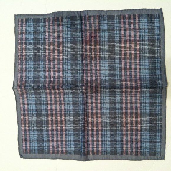 Black Brown 1826 BLACK BROWN1826 NEW 58%LINEN42%COTTON POCKETSQUARE 12.5X12.5 Size ONE SIZE - 1 Thumbnail