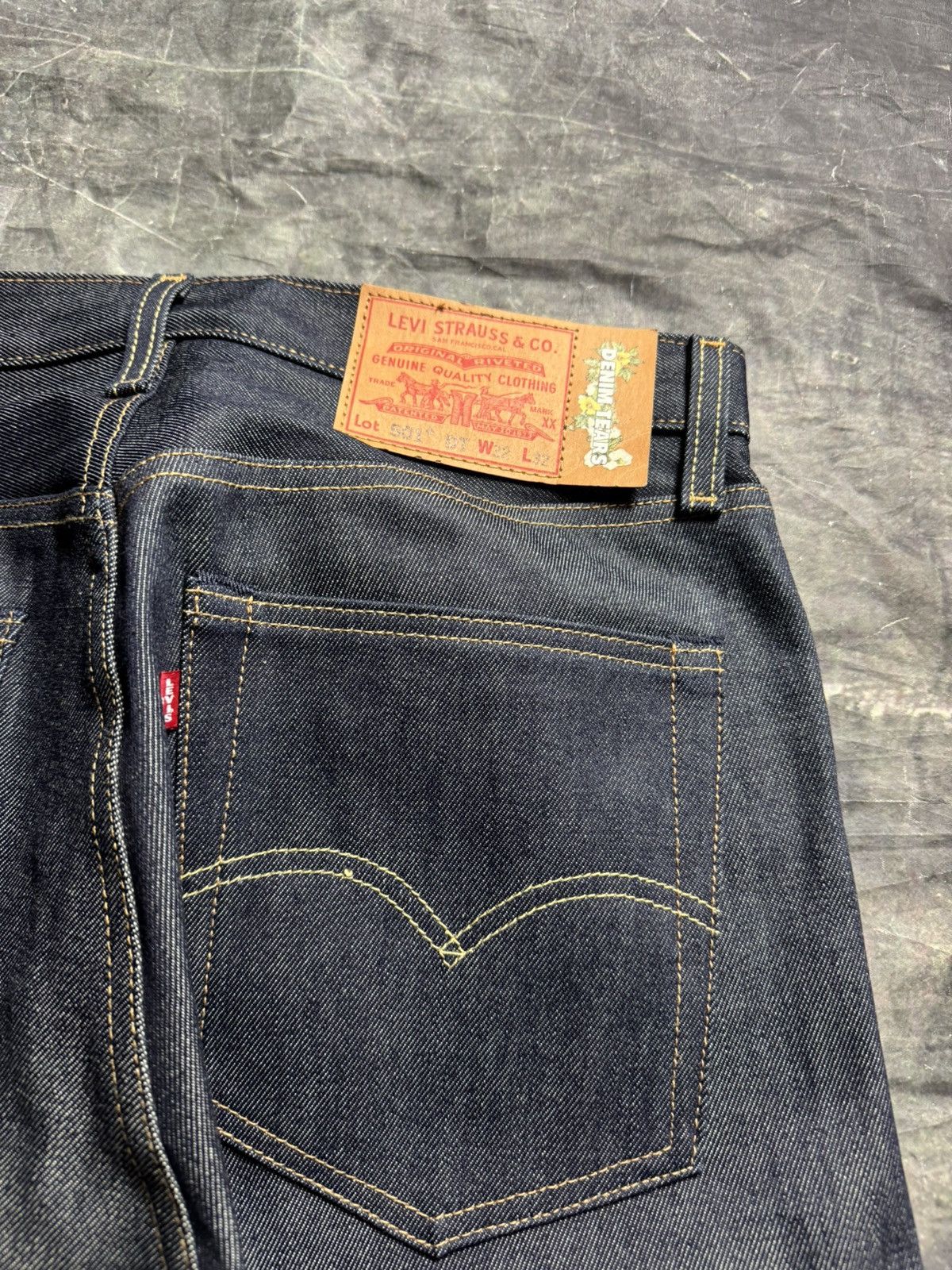 DENIM TEARS × Levi's Denim Tears Plain Jane Selvedge Jeans Size US 32 / EU 48 - 7 Thumbnail
