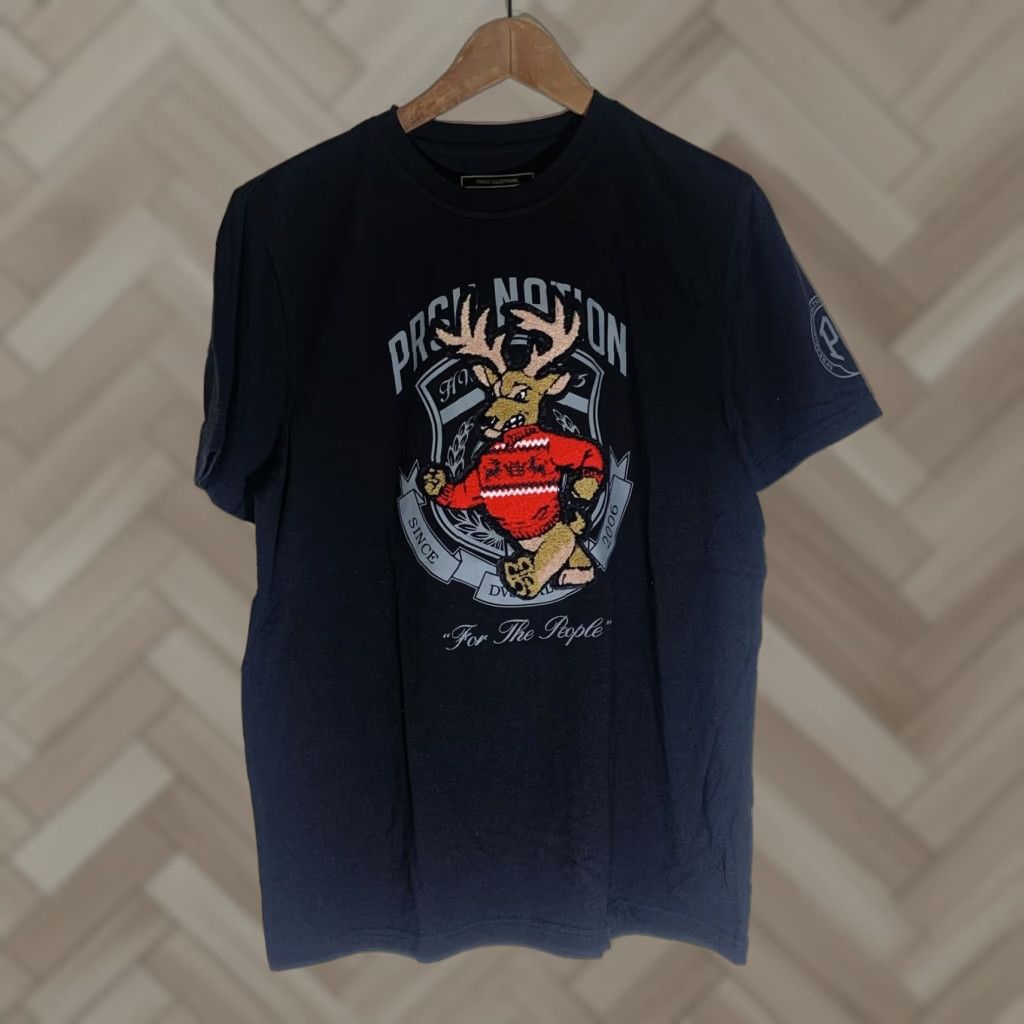 Vintage Parish Nation Shirt Mens Size M Crew Neck Tee Shirt NWT #392 Black 100% Cotton Size US M / EU 48-50 / 2 - 1 Thumbnail