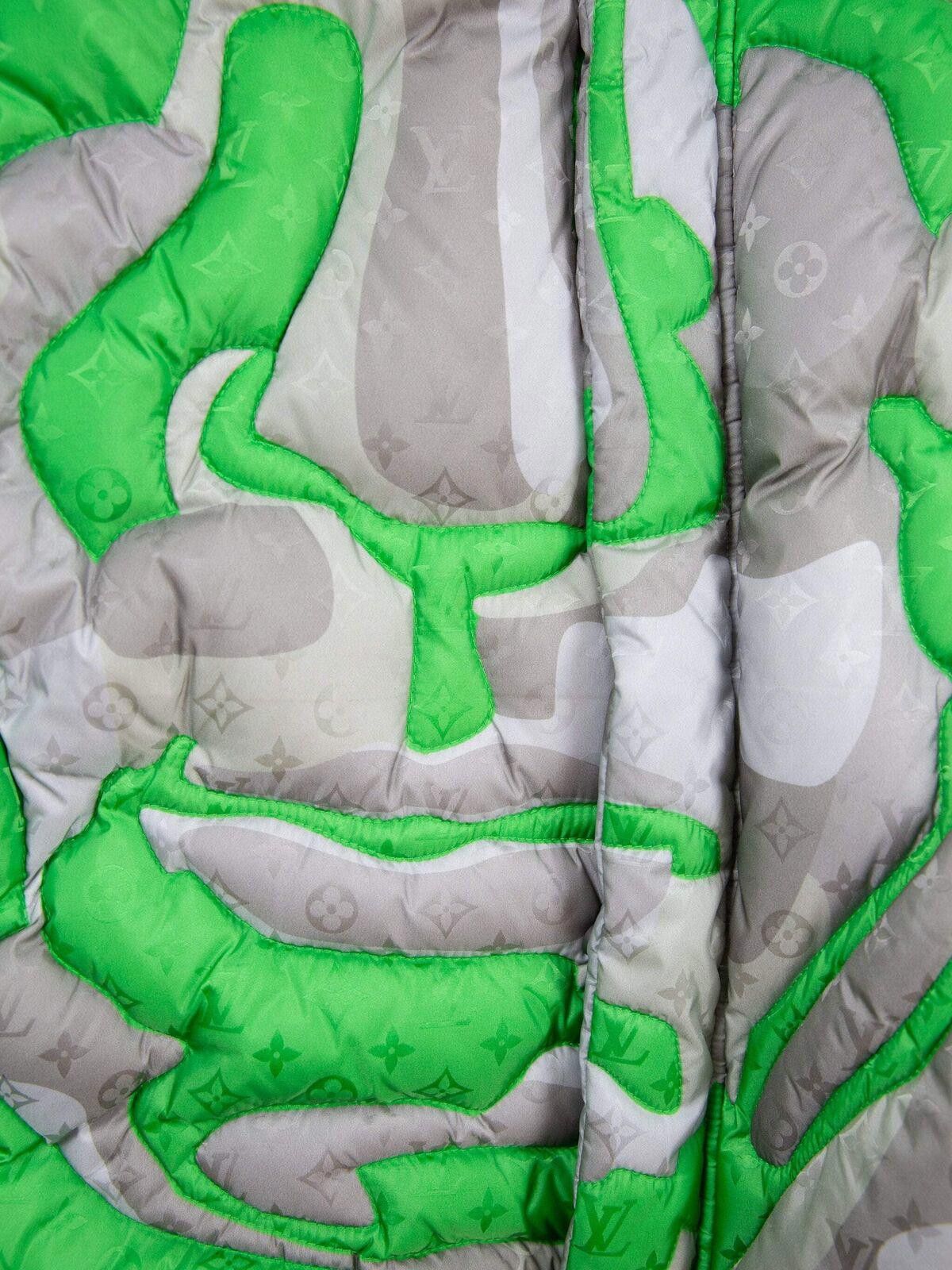 Louis Vuitton Louis Vuitton Mens x Kid Super Patchwork Puffer Jacket Size US XL / EU 56 / 4 - 4 Thumbnail