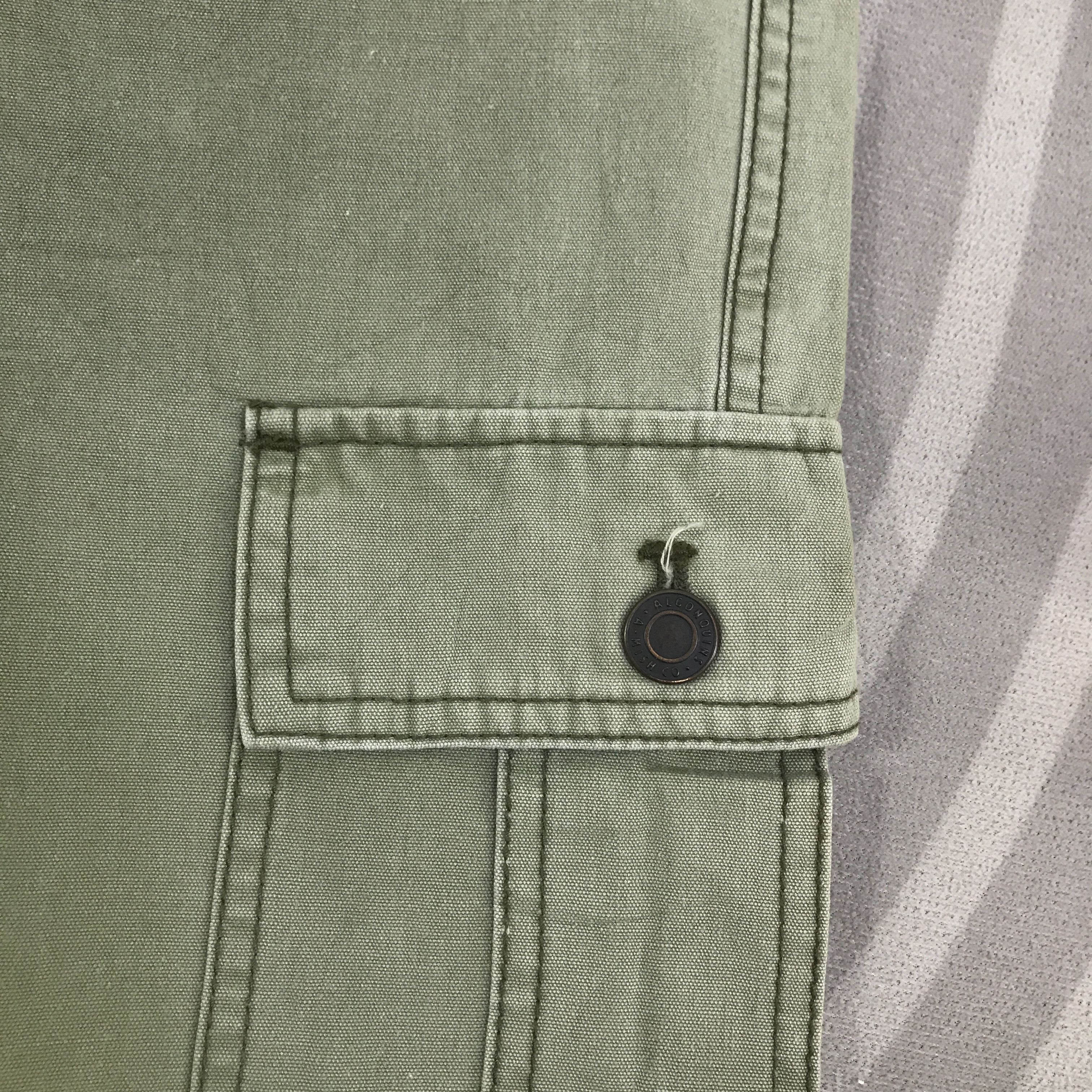 Japanese Brand Vintage Algonquins Cargo faded Pants K130B4 Size 30" / US 8 / IT 44 - 12 Thumbnail
