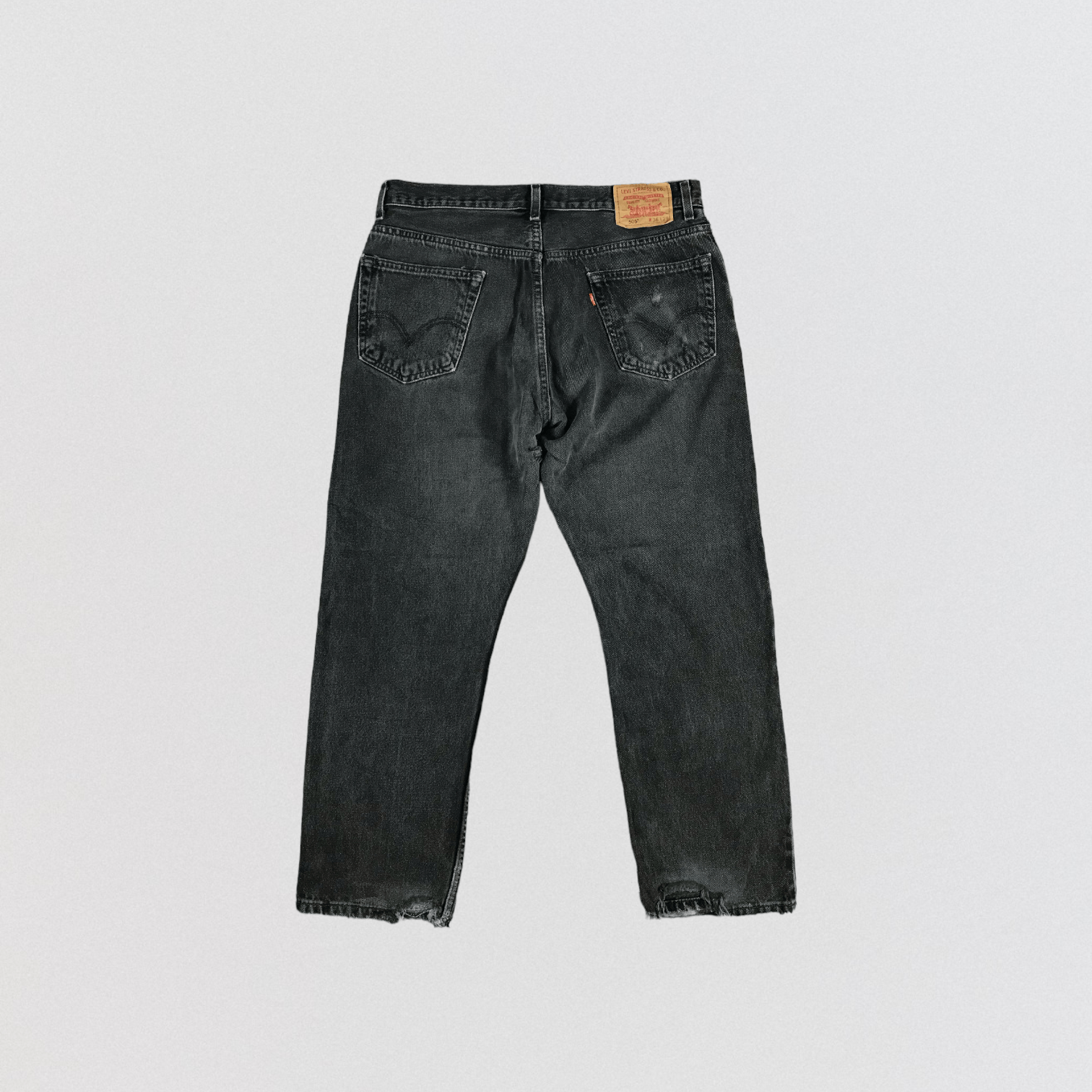 Levi's × Vintage Vintage Levis 505 Earth Tone Jeans-JM2648 Size US 36 / EU 52 - 2 Thumbnail