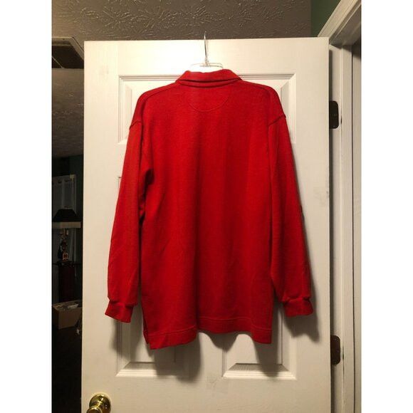 Escada Sport escada sport women's red 67%wool 33%cotton polo size: M Size M / US 6-8 / IT 42-44 - 5 Thumbnail
