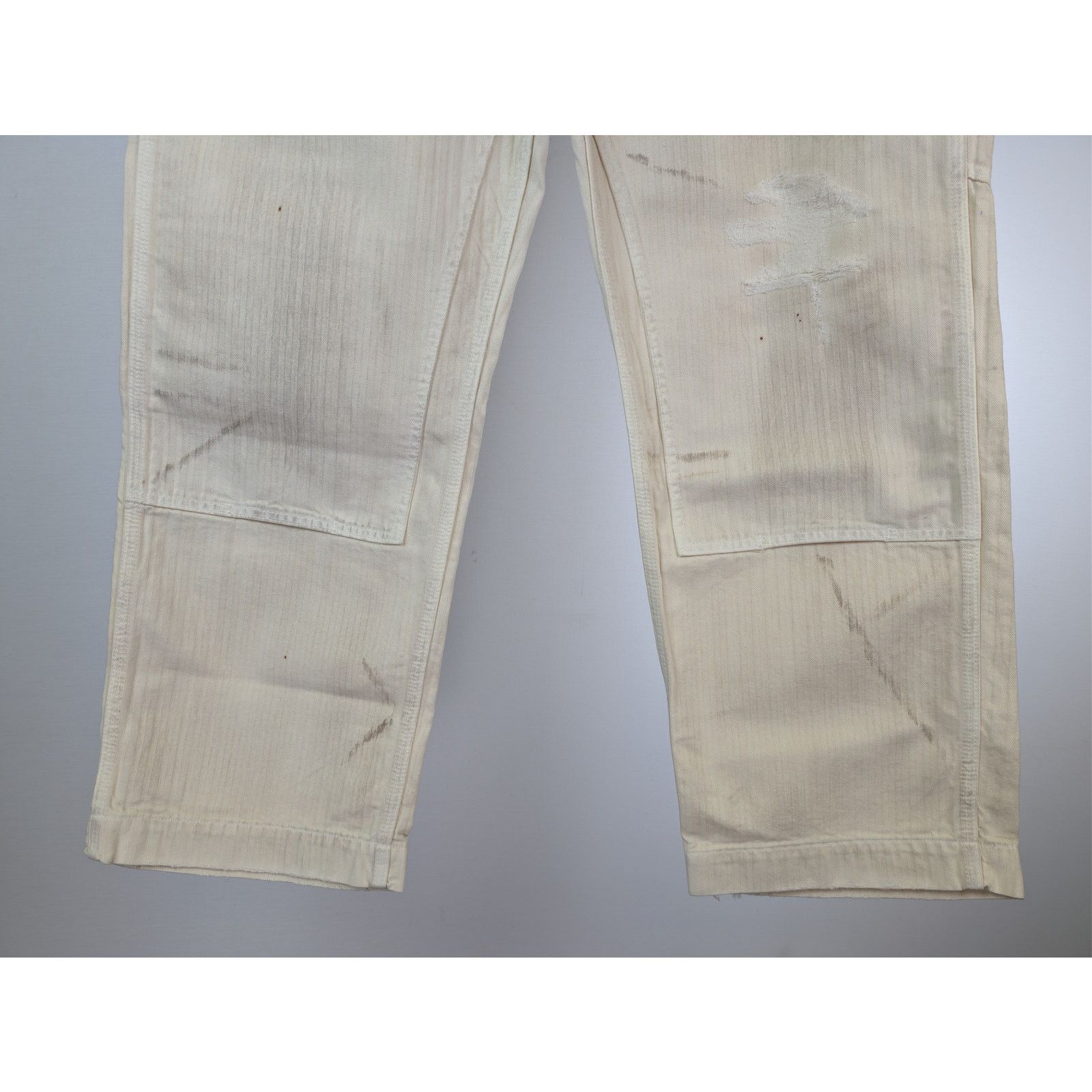 Enfants Riches Deprimes o1rshd1 Double Knee Paint Pants in white Size US 38 / EU 54 - 4 Thumbnail