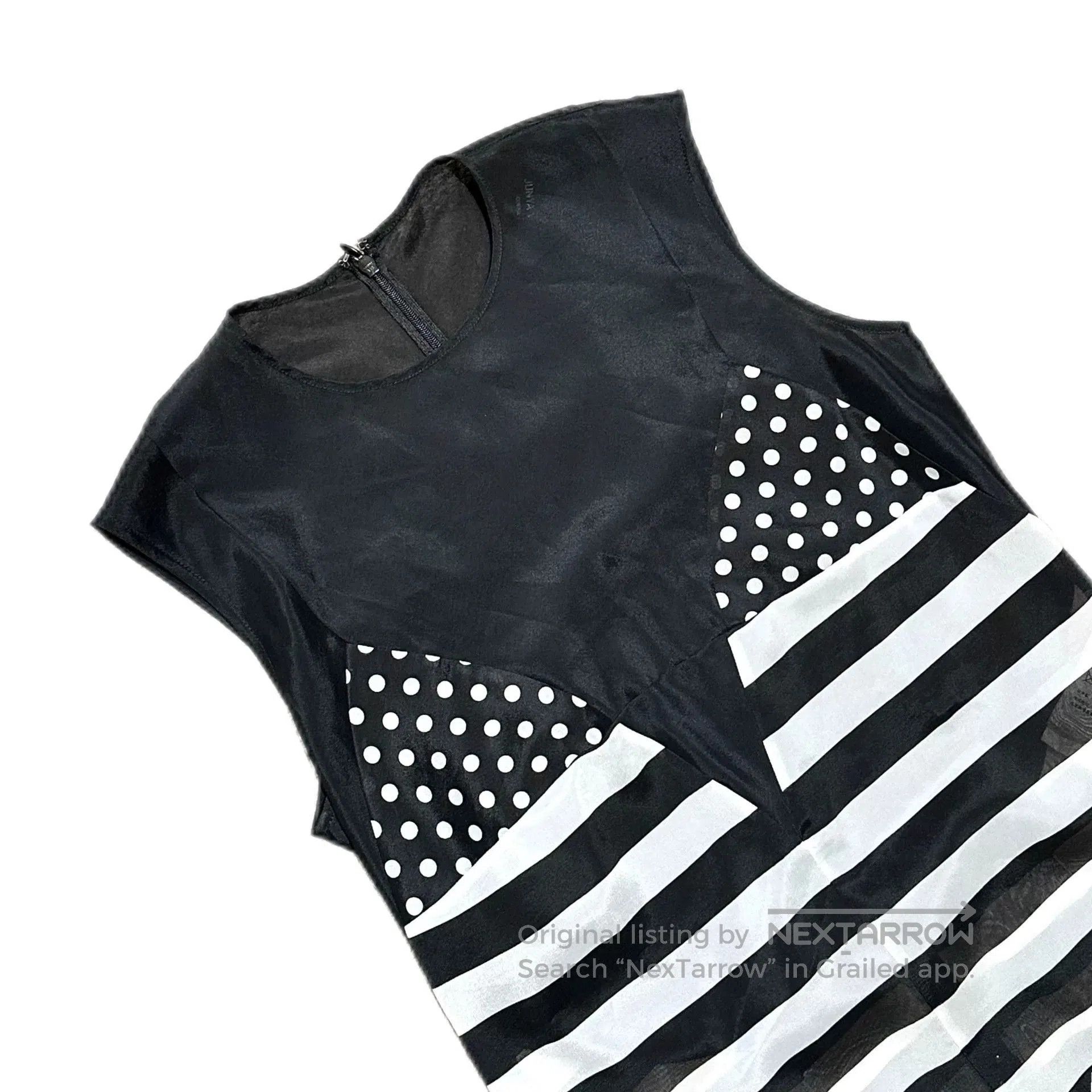 Junya Watanabe Junya Watanabe 04SS Runway Stripe Mesh Vest. Size S / US 4 / IT 40 - 3 Thumbnail