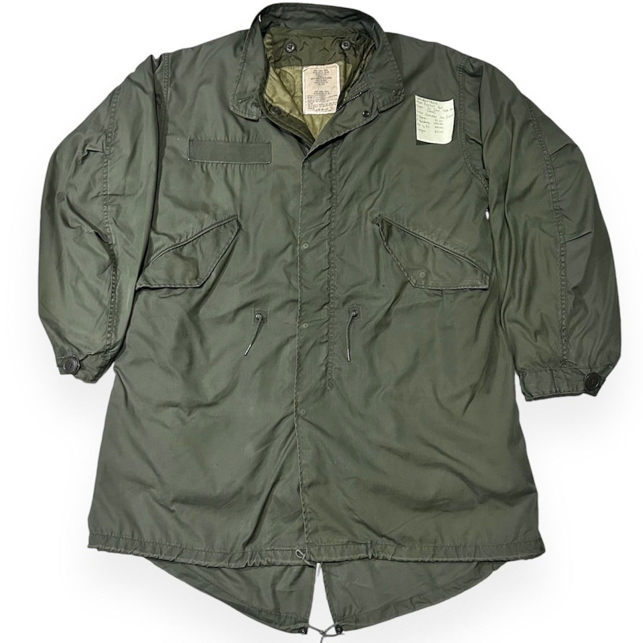 VINTAGE】80s us army”M65 FISHTAIL PARKA