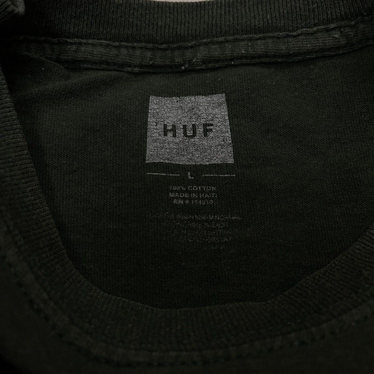Huf Huf Tshirt Streetwear Size US L / EU 52-54 / 3 - 3 Thumbnail