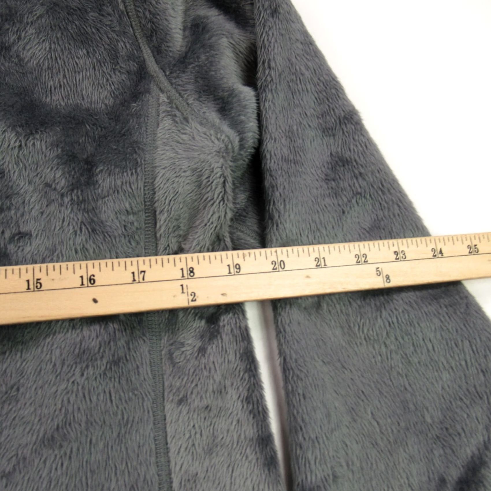 Vintage Womens Jacket Large Gray Long Sleeve Full Zip Lightweight Reversible Pockets Size L / US 10 / IT 46 - 6 Thumbnail