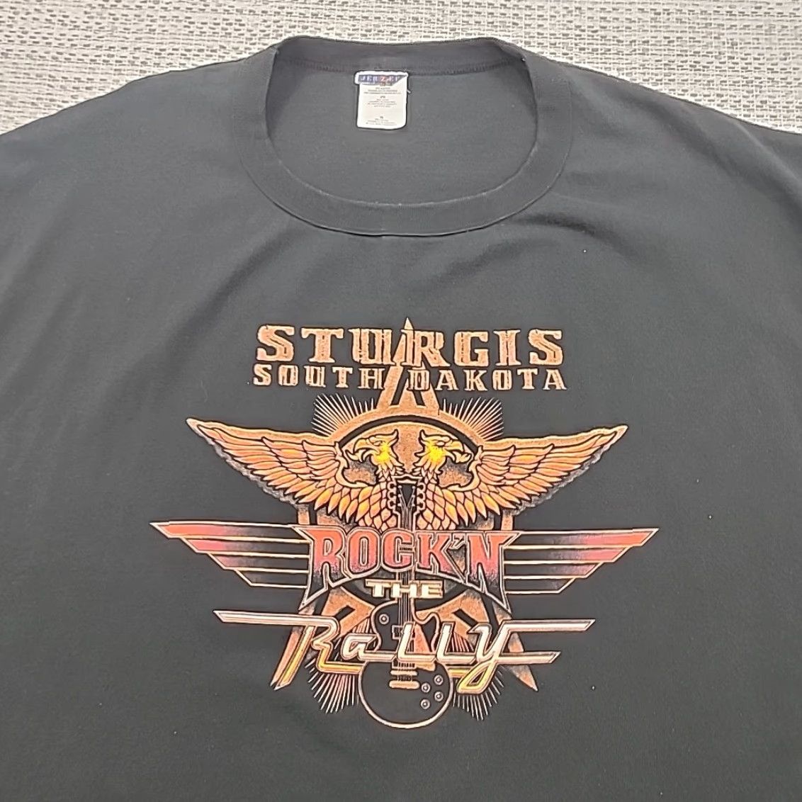 Jerzees VINTAGE Sturgis Rally 2006 Shirt Mens XL Rockin The Rally 5 Day Festival RARE Size US XXL / EU 58 / 5 - 4 Thumbnail